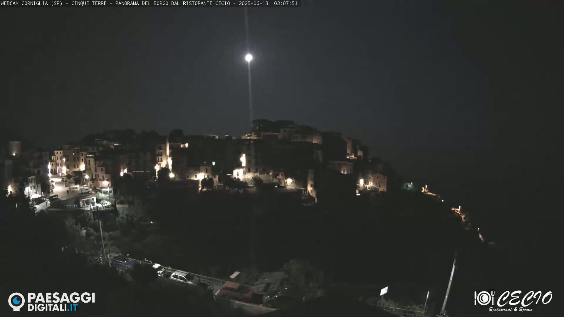 Cinque Terre, Corniglia  Live Cam - La Spezia, Liguria, Italy