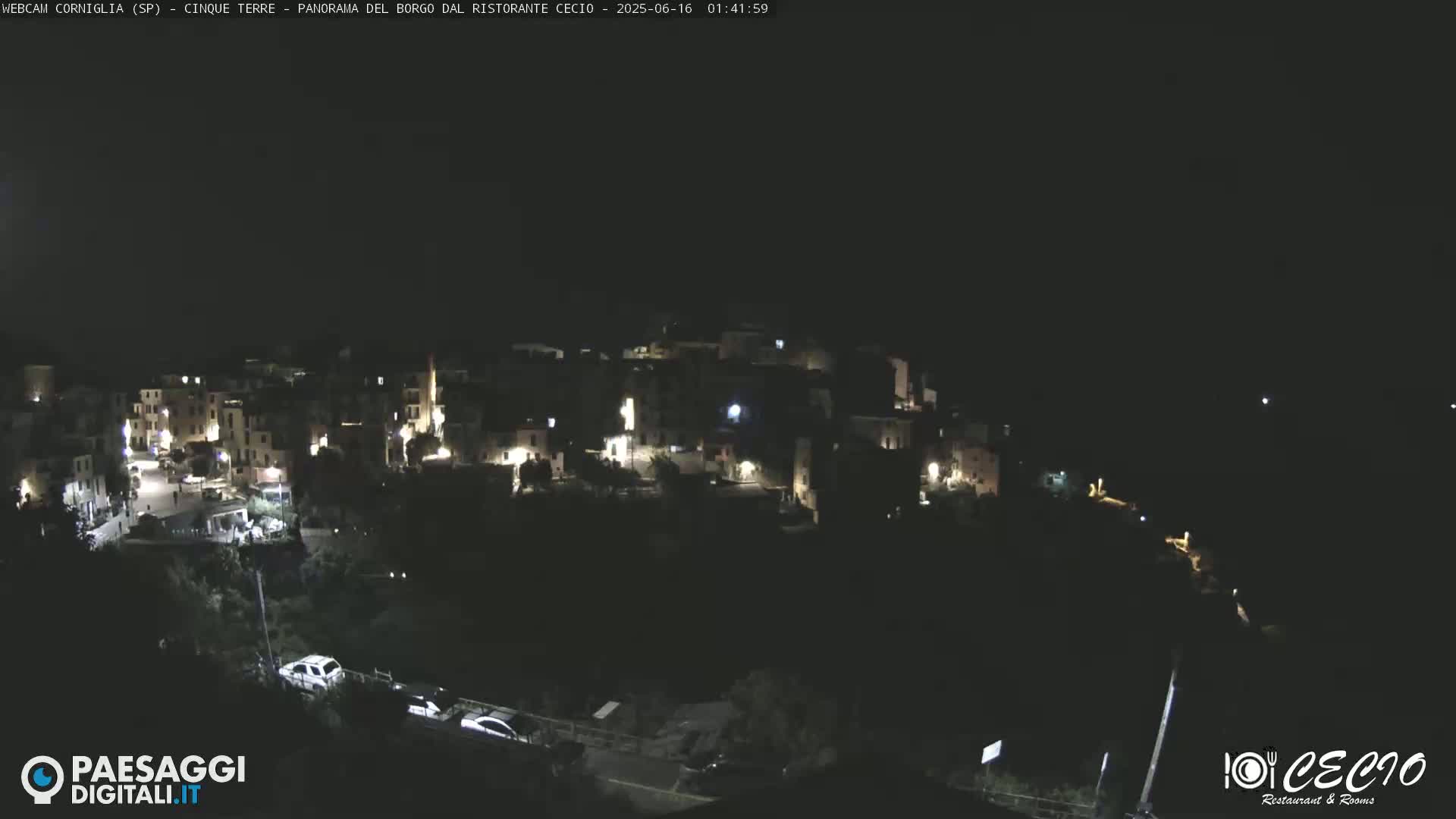 Cinque Terre, Corniglia Village  Live Cam - La Spezia, Liguria, Italy