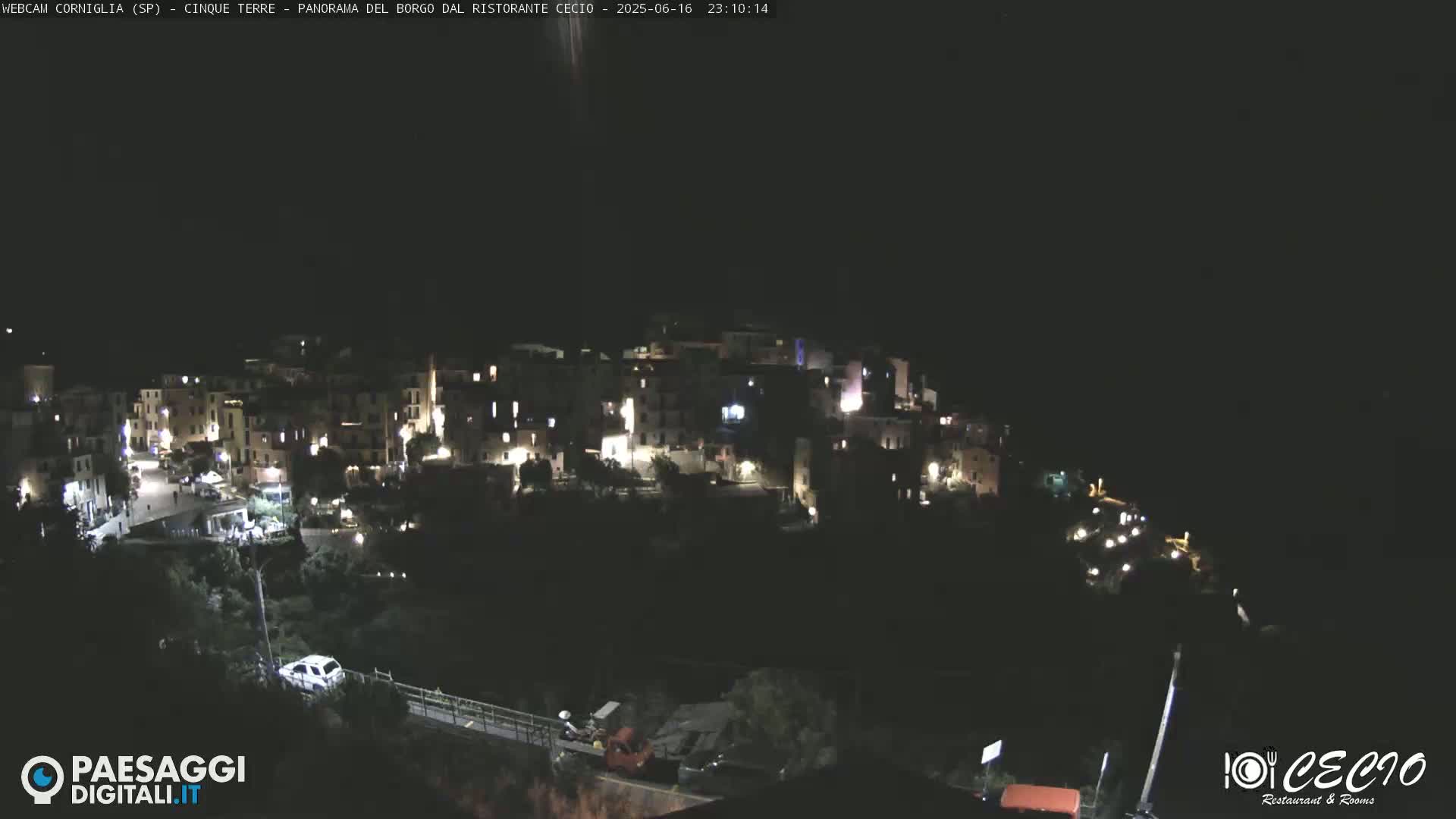 Cinque Terre, Corniglia Village  Live Cam - La Spezia, Liguria, Italy