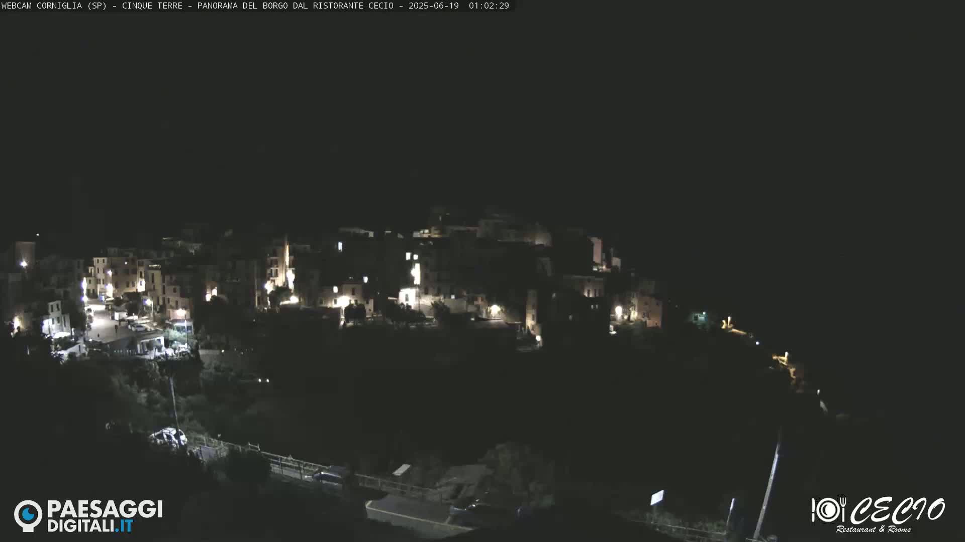 Cinque Terre, Corniglia Village  Live Cam - La Spezia, Liguria, Italy
