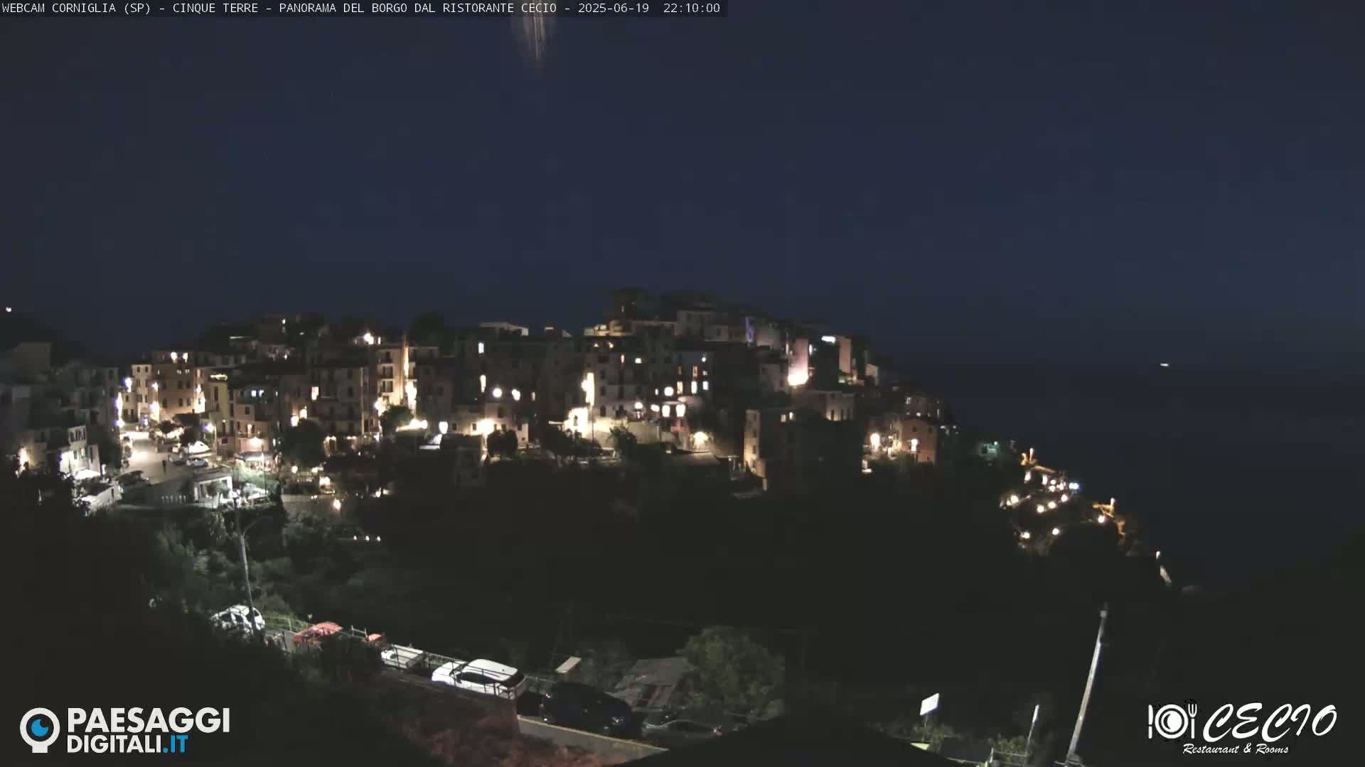 Cinque Terre, Corniglia Village  Live Cam - La Spezia, Liguria, Italy