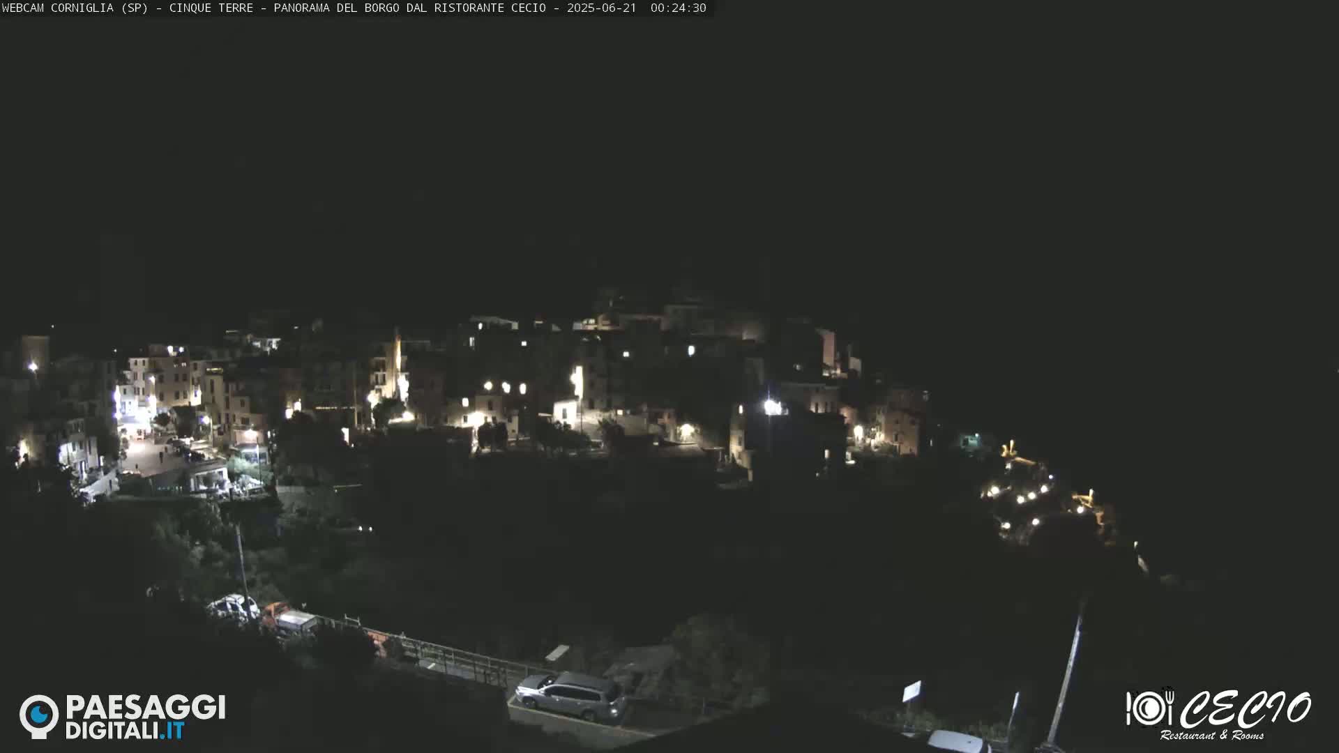 Cinque Terre, Corniglia Village  Live Cam - La Spezia, Liguria, Italy