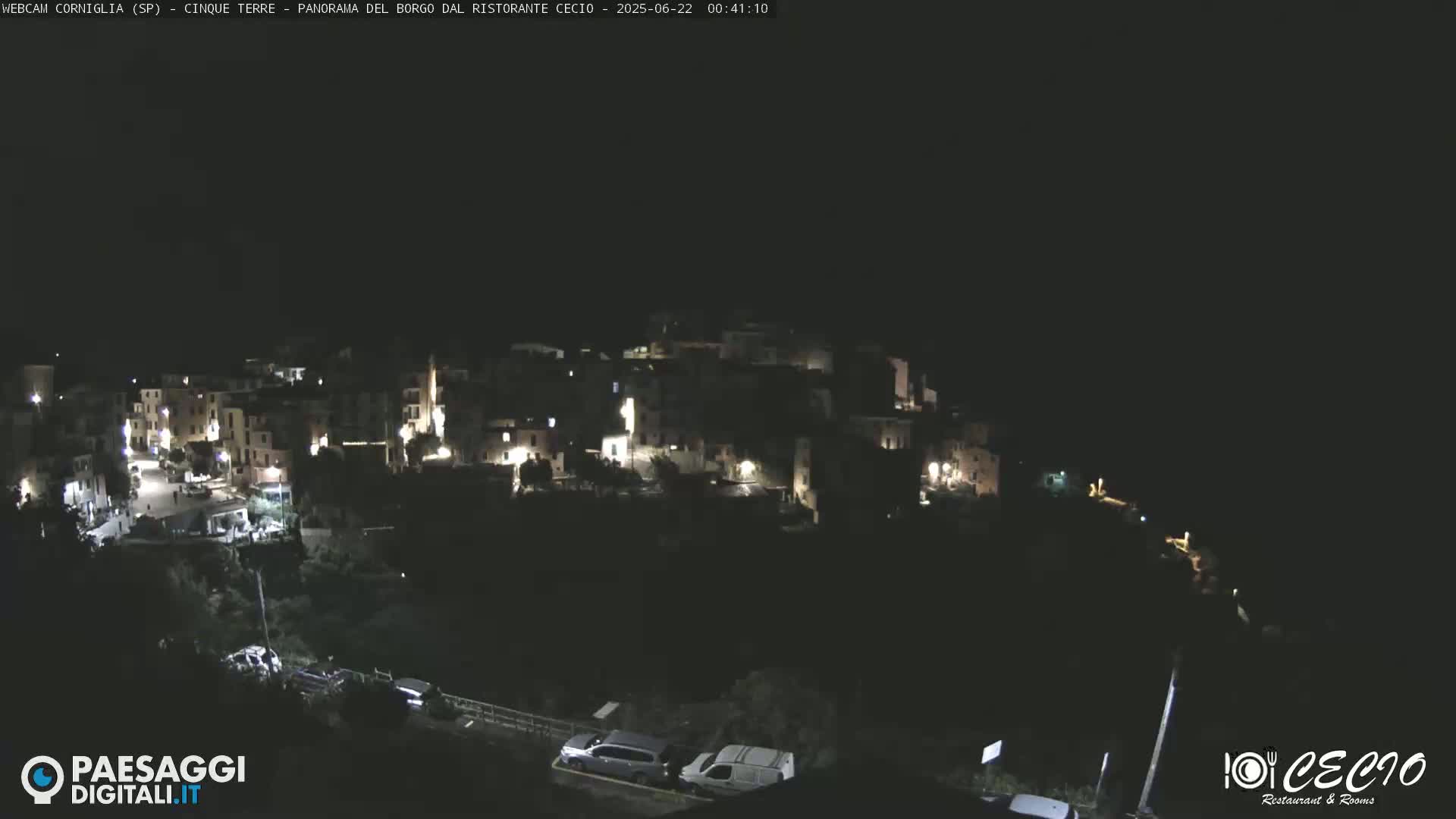 Cinque Terre, Corniglia Village  Live Cam - La Spezia, Liguria, Italy