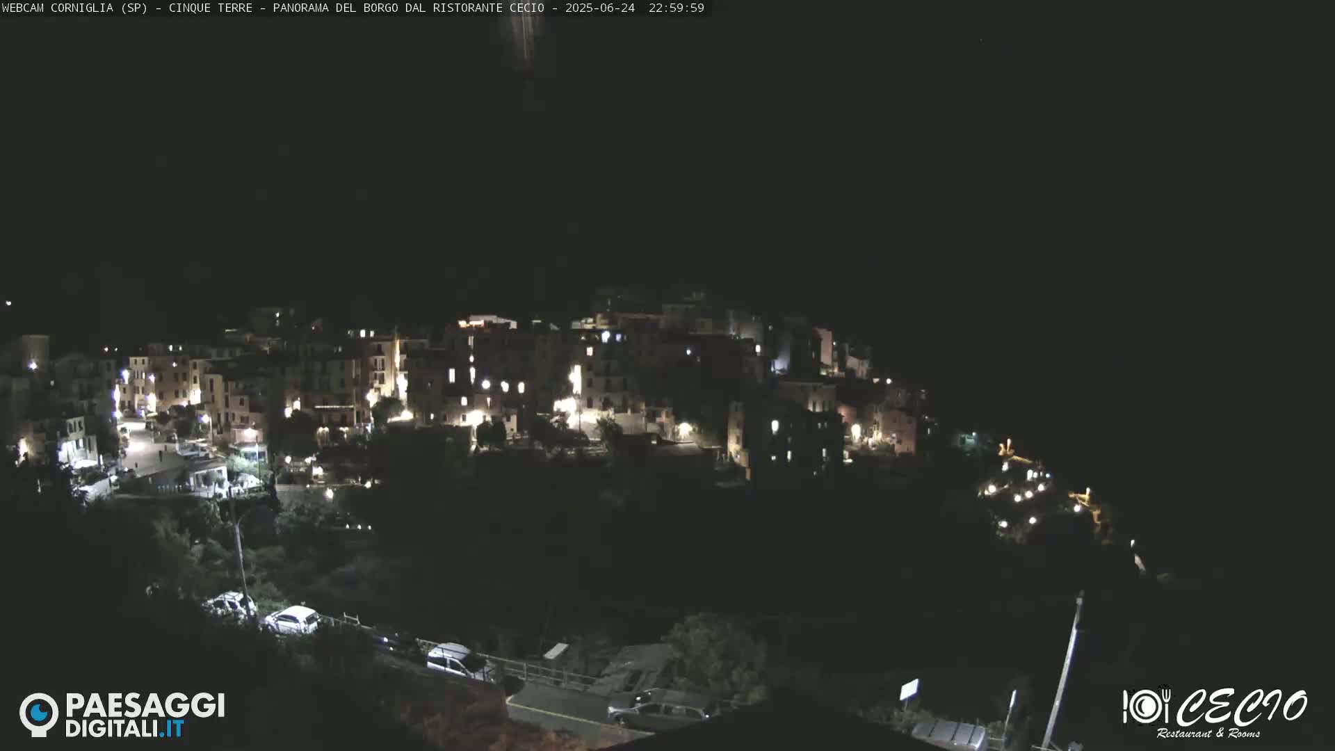 Cinque Terre, Corniglia Village  Live Cam - La Spezia, Liguria, Italy