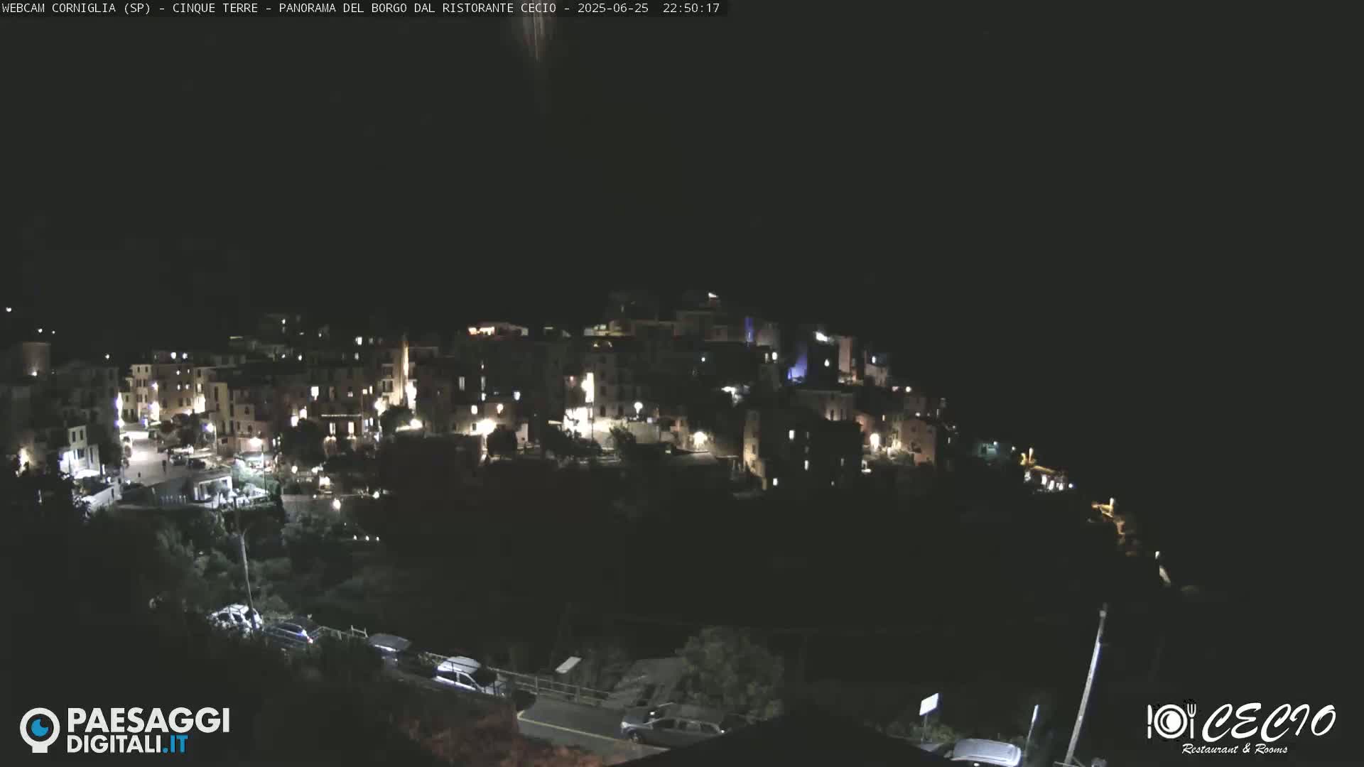 Cinque Terre, Corniglia Village  Live Cam - La Spezia, Liguria, Italy