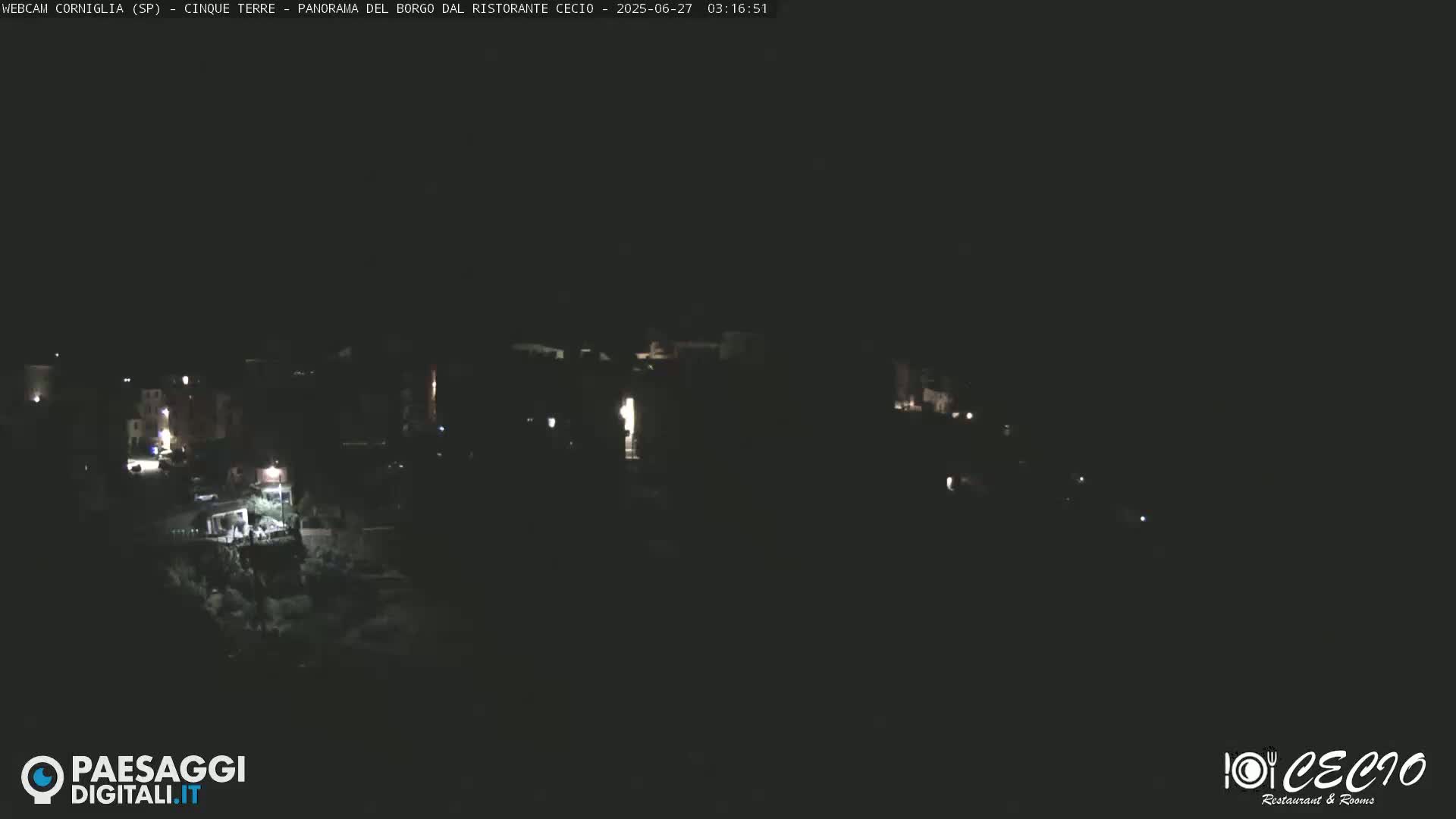 Cinque Terre, Corniglia Village  Live Cam - La Spezia, Liguria, Italy