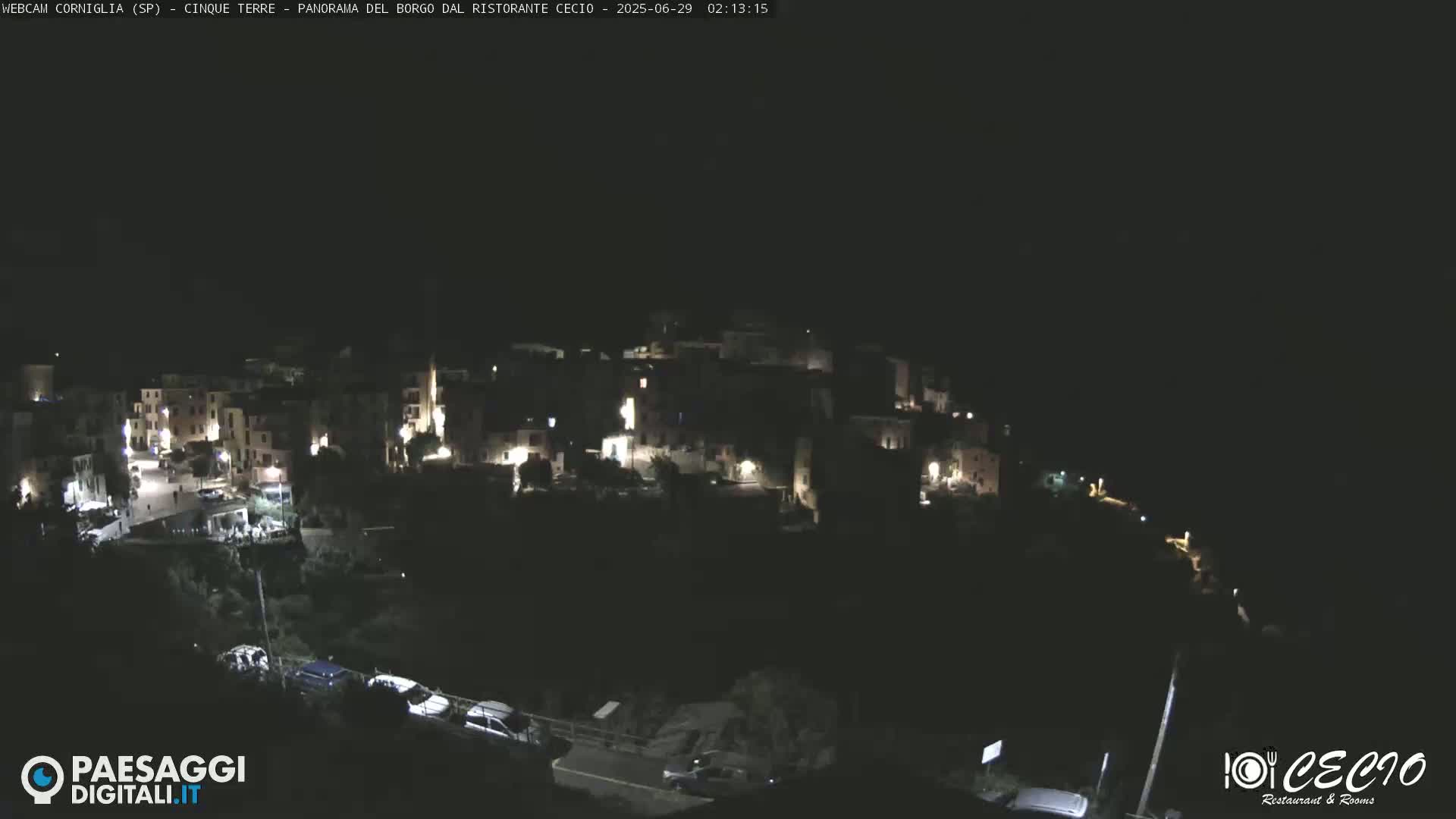 Cinque Terre, Corniglia Village  Live Cam - La Spezia, Liguria, Italy