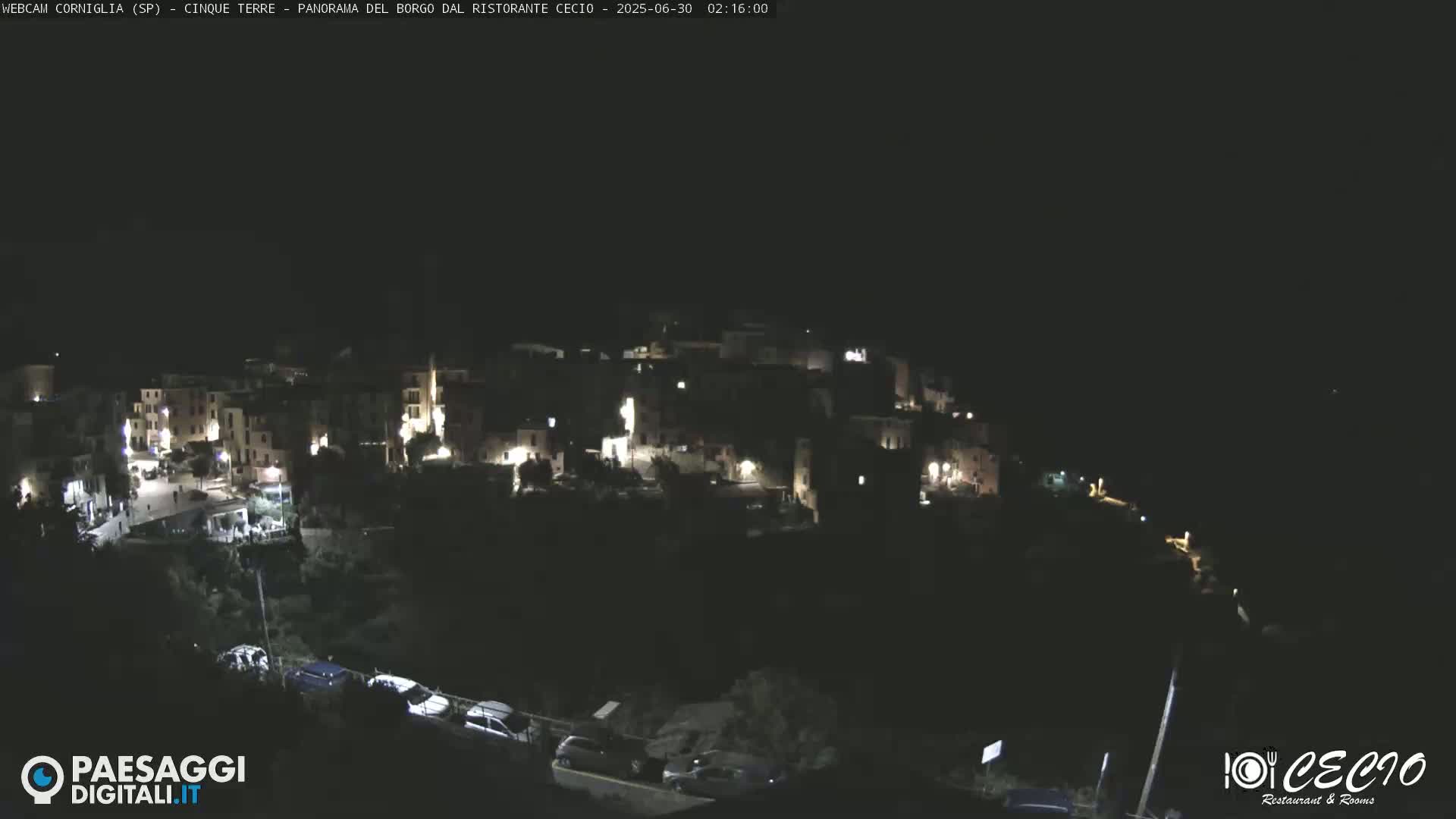 Cinque Terre, Corniglia Village  Live Cam - La Spezia, Liguria, Italy