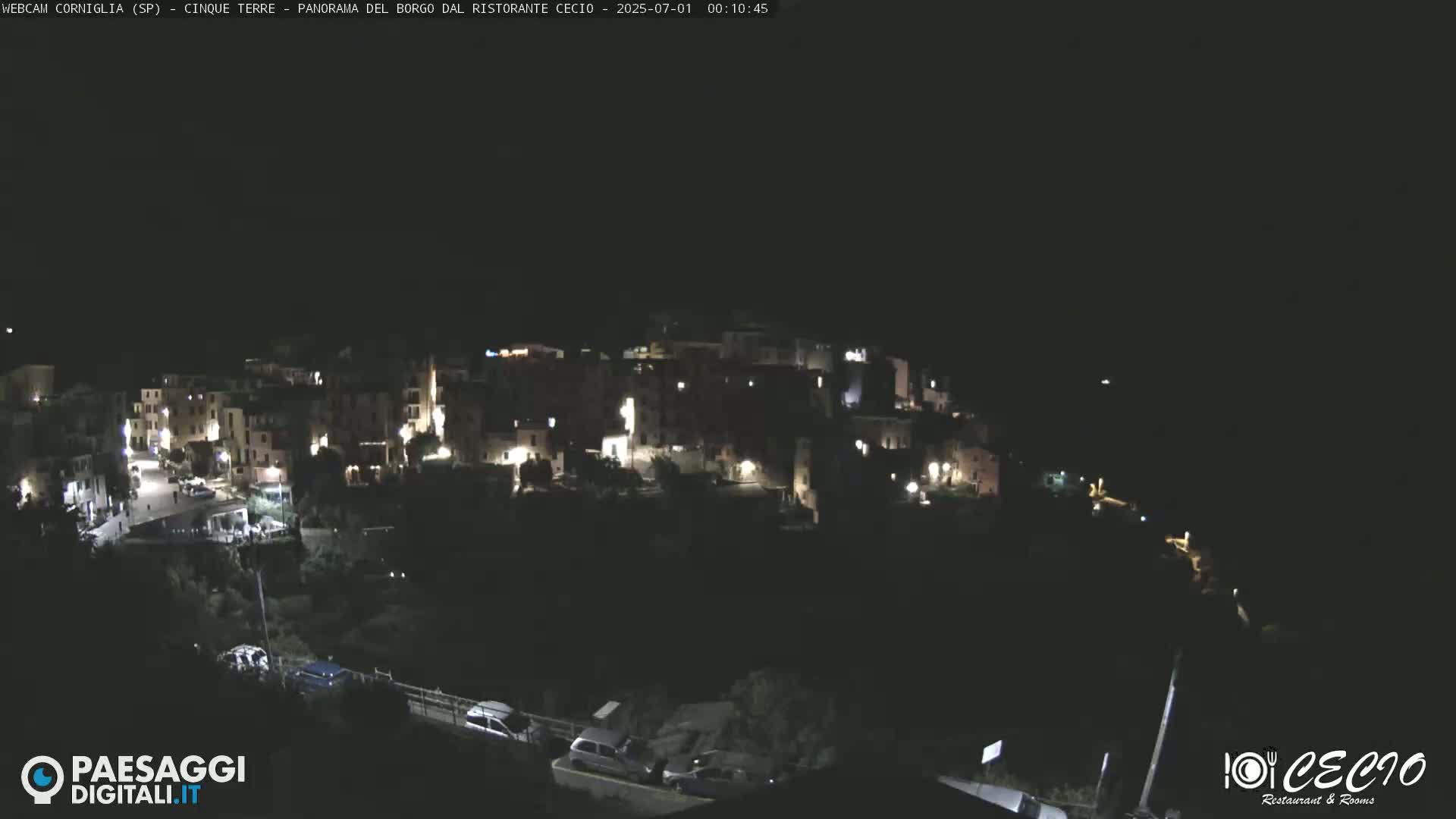 Cinque Terre, Corniglia Village  Live Cam - La Spezia, Liguria, Italy