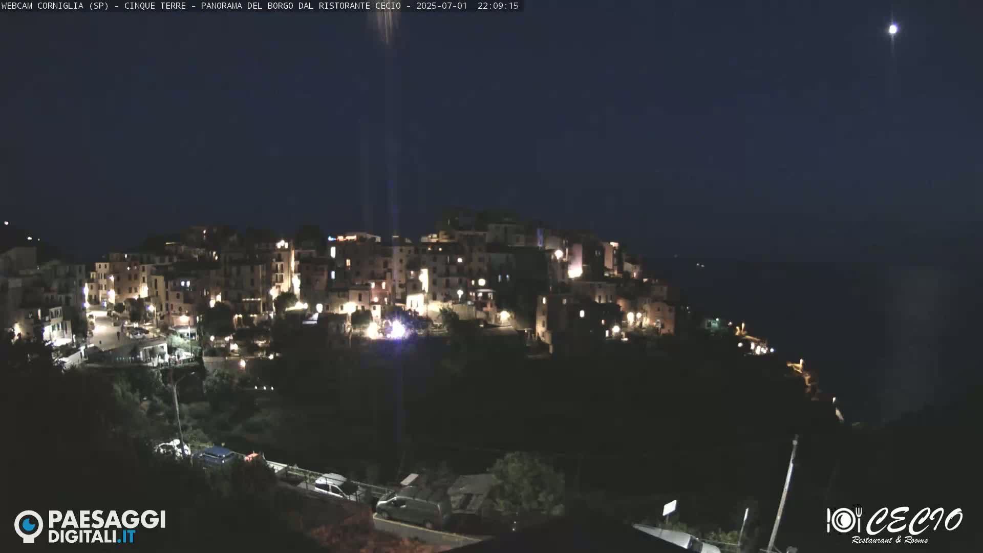 Cinque Terre, Corniglia Village  Live Cam - La Spezia, Liguria, Italy