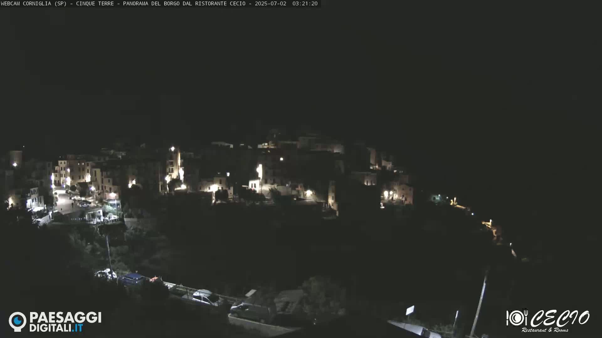 Cinque Terre, Corniglia Village  Live Cam - La Spezia, Liguria, Italy