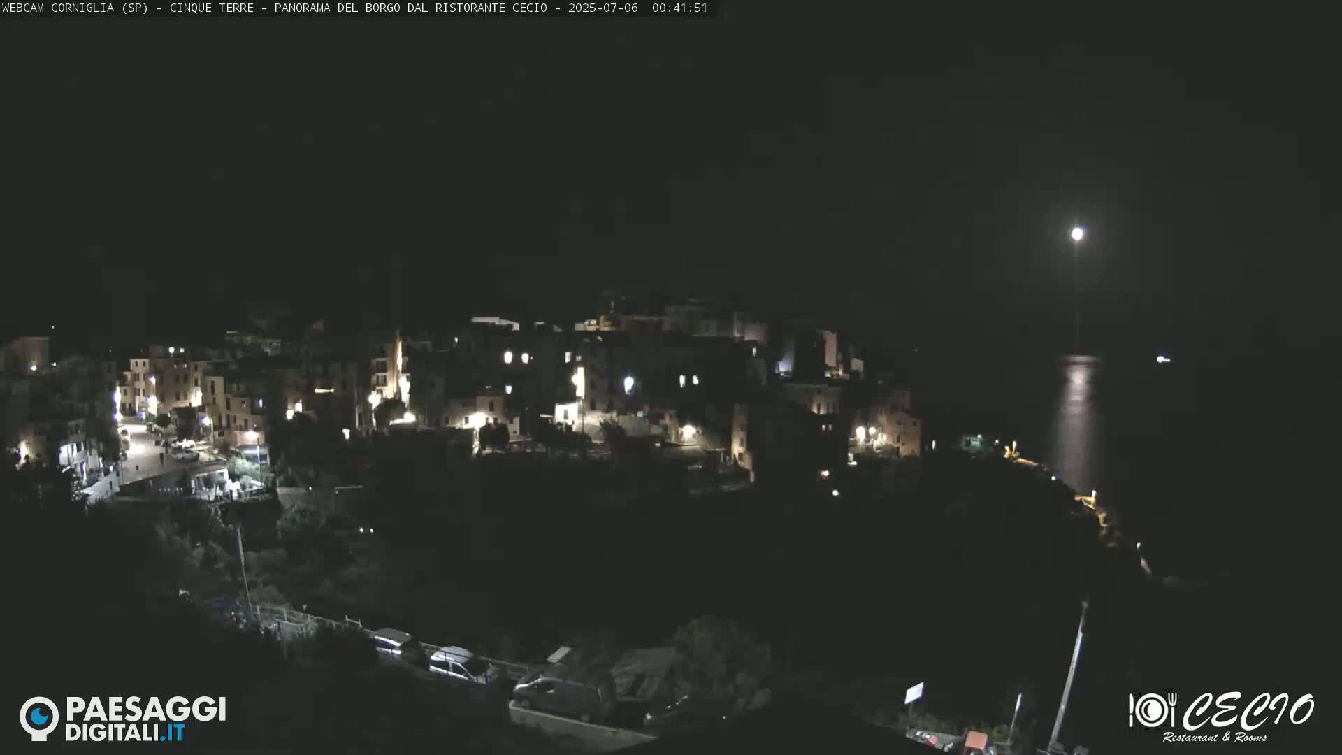 Cinque Terre, Corniglia Village  Live Cam - La Spezia, Liguria, Italy