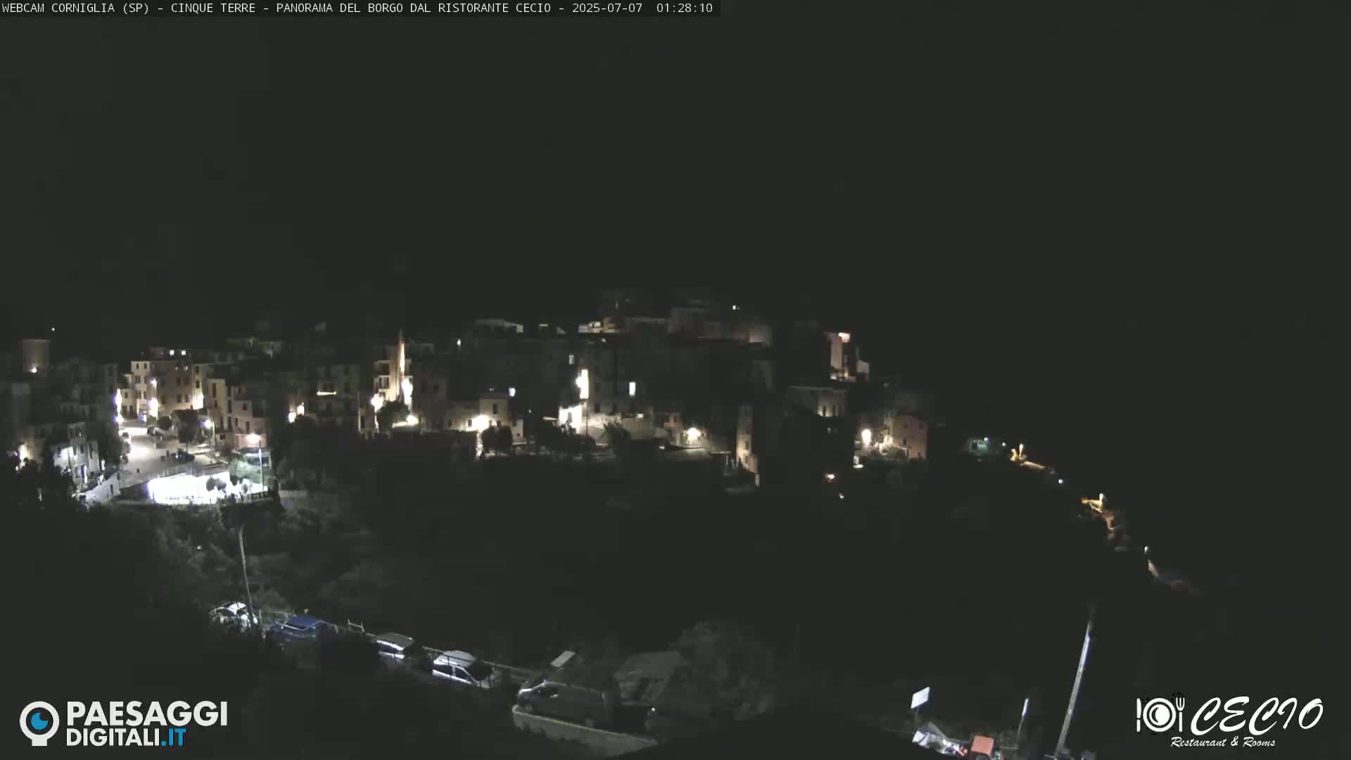 Cinque Terre, Corniglia Village  Live Cam - La Spezia, Liguria, Italy