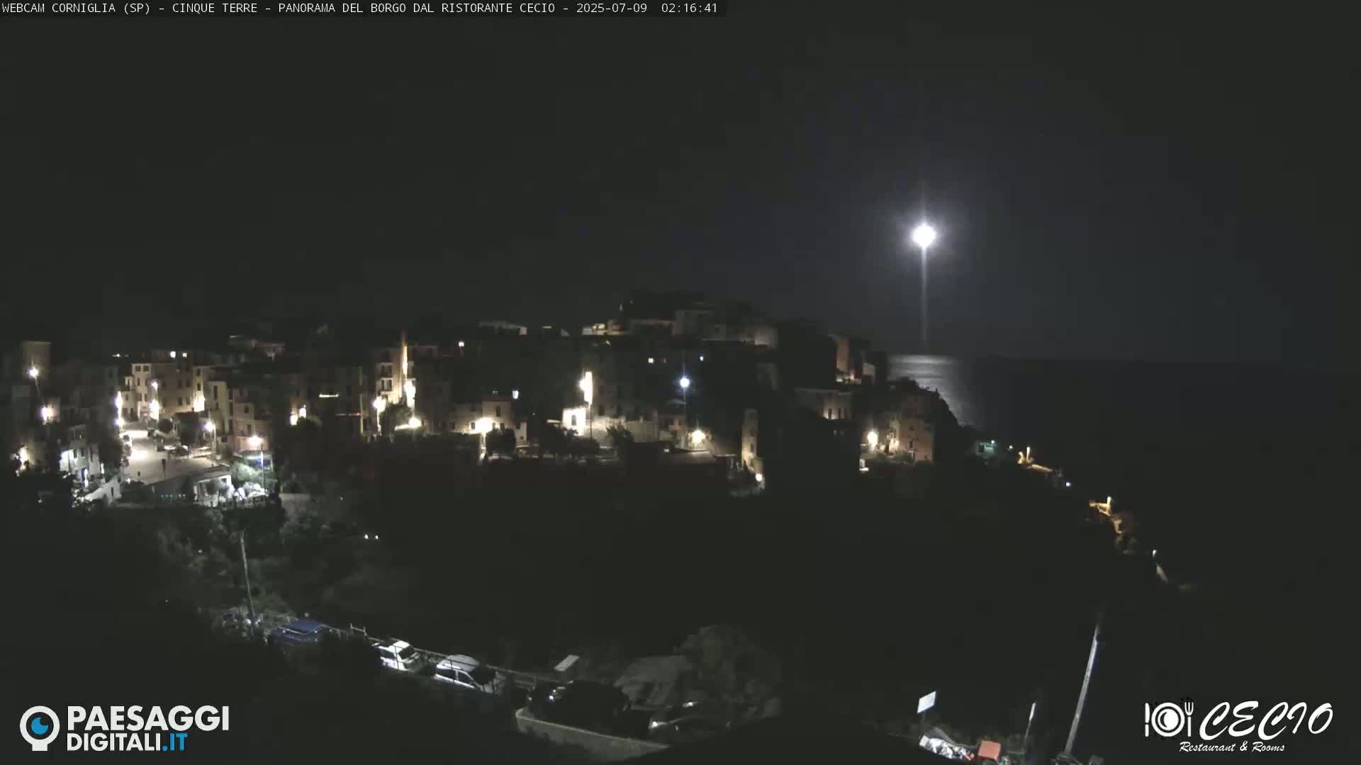 Cinque Terre, Corniglia Village  Live Cam - La Spezia, Liguria, Italy