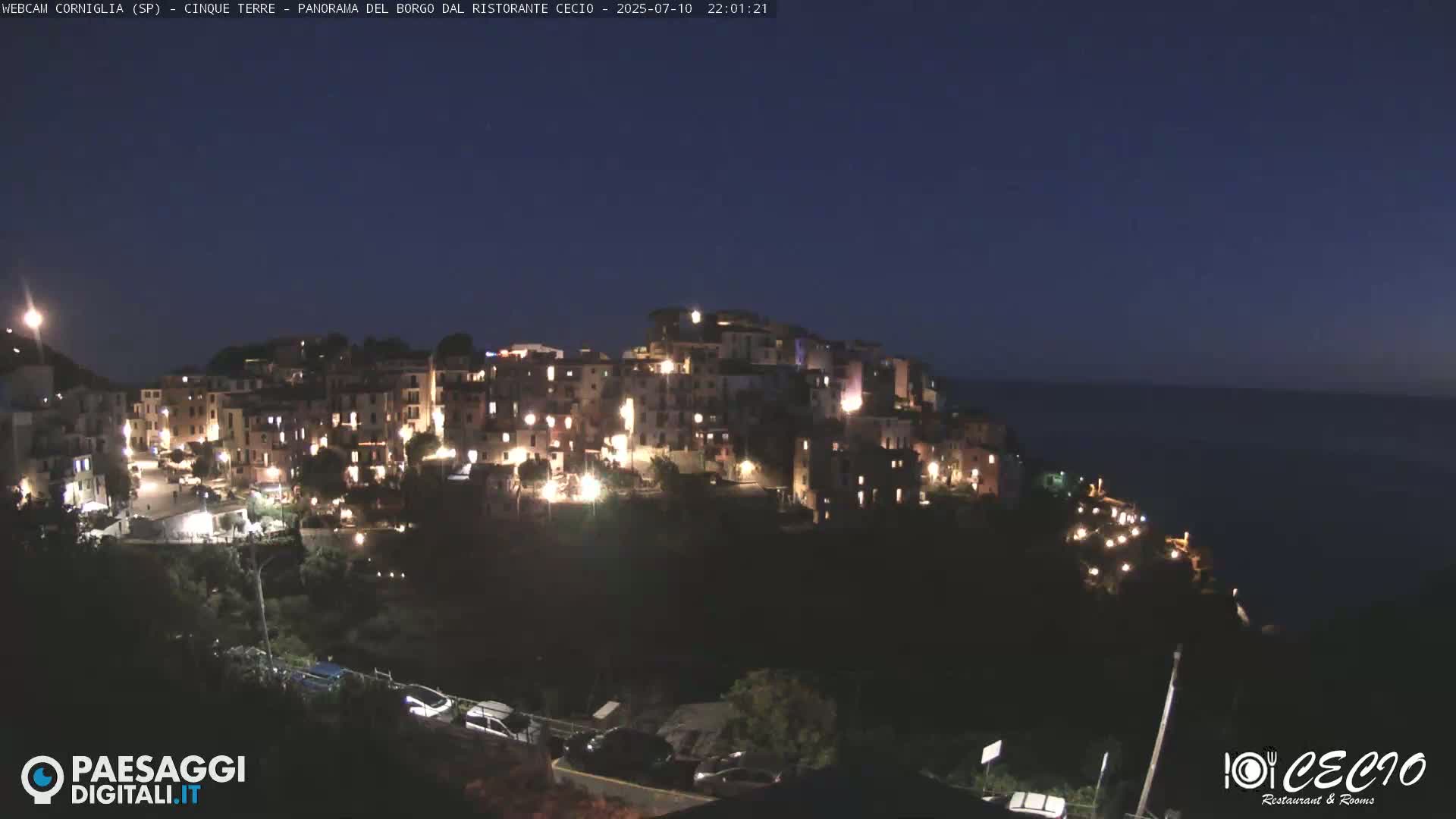 Cinque Terre, Corniglia Village  Live Cam - La Spezia, Liguria, Italy
