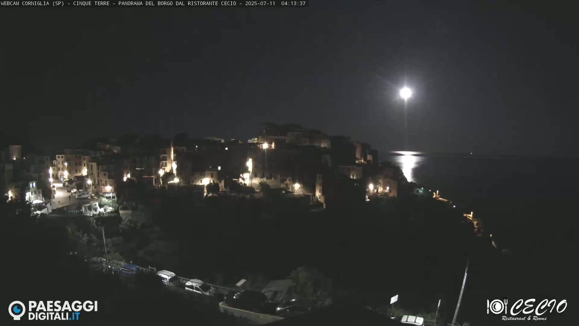 Cinque Terre, Corniglia Village  Live Cam - La Spezia, Liguria, Italy