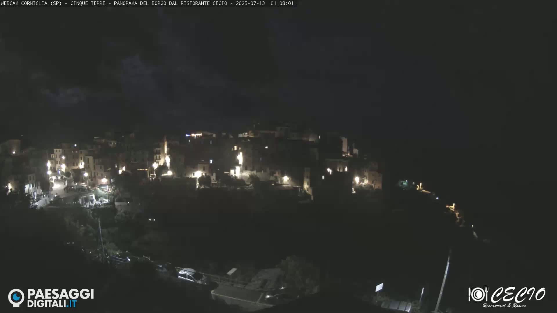 Cinque Terre, Corniglia Village  Live Cam - La Spezia, Liguria, Italy