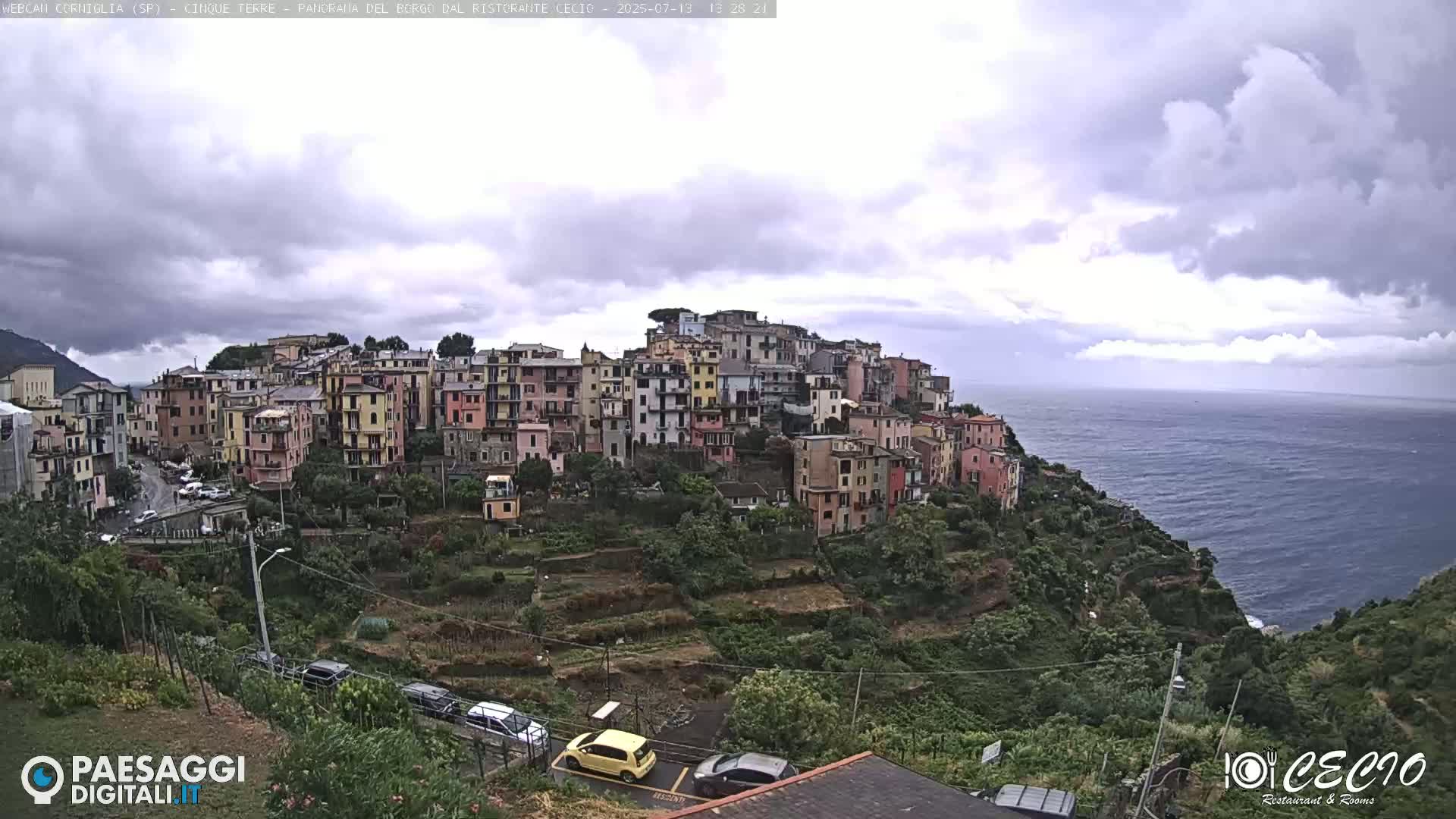 Cinque Terre, Corniglia Village  Live Cam - La Spezia, Liguria, Italy