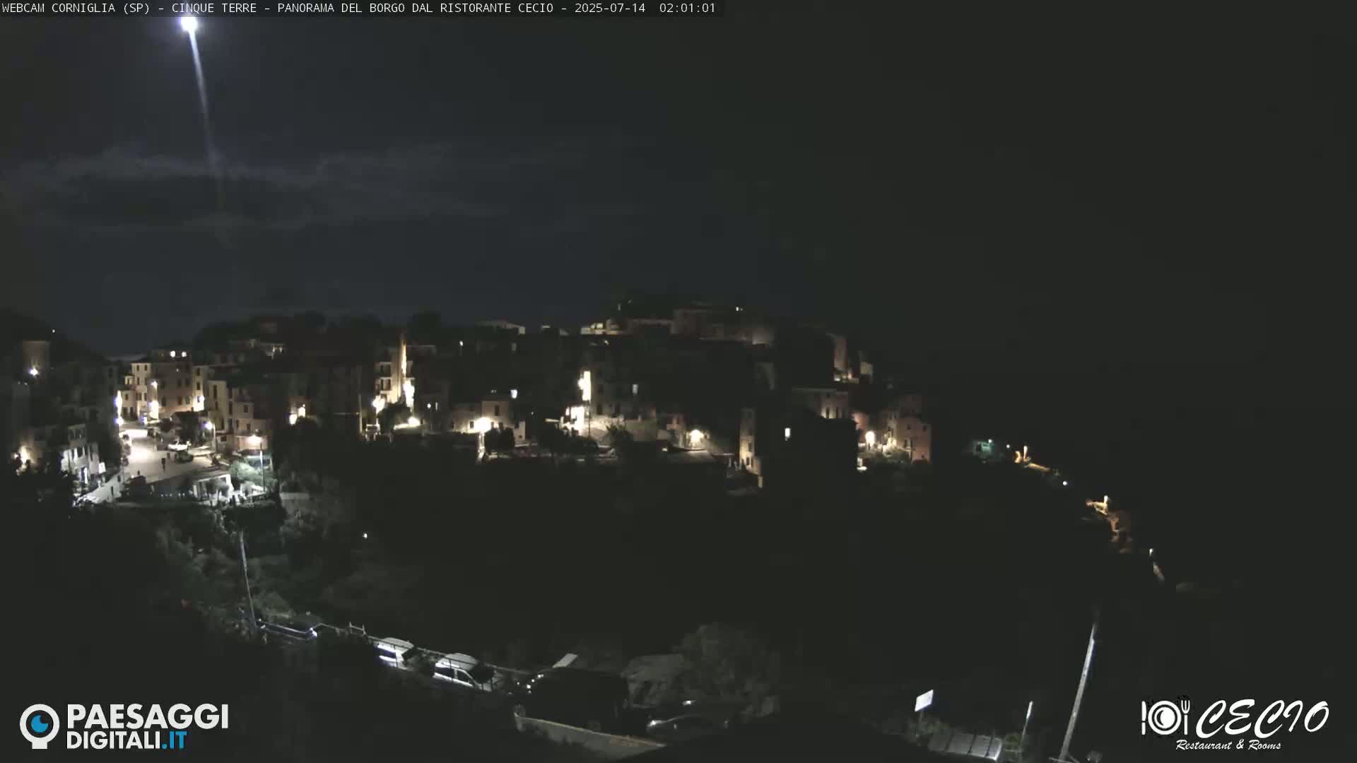 Cinque Terre, Corniglia Village  Live Cam - La Spezia, Liguria, Italy