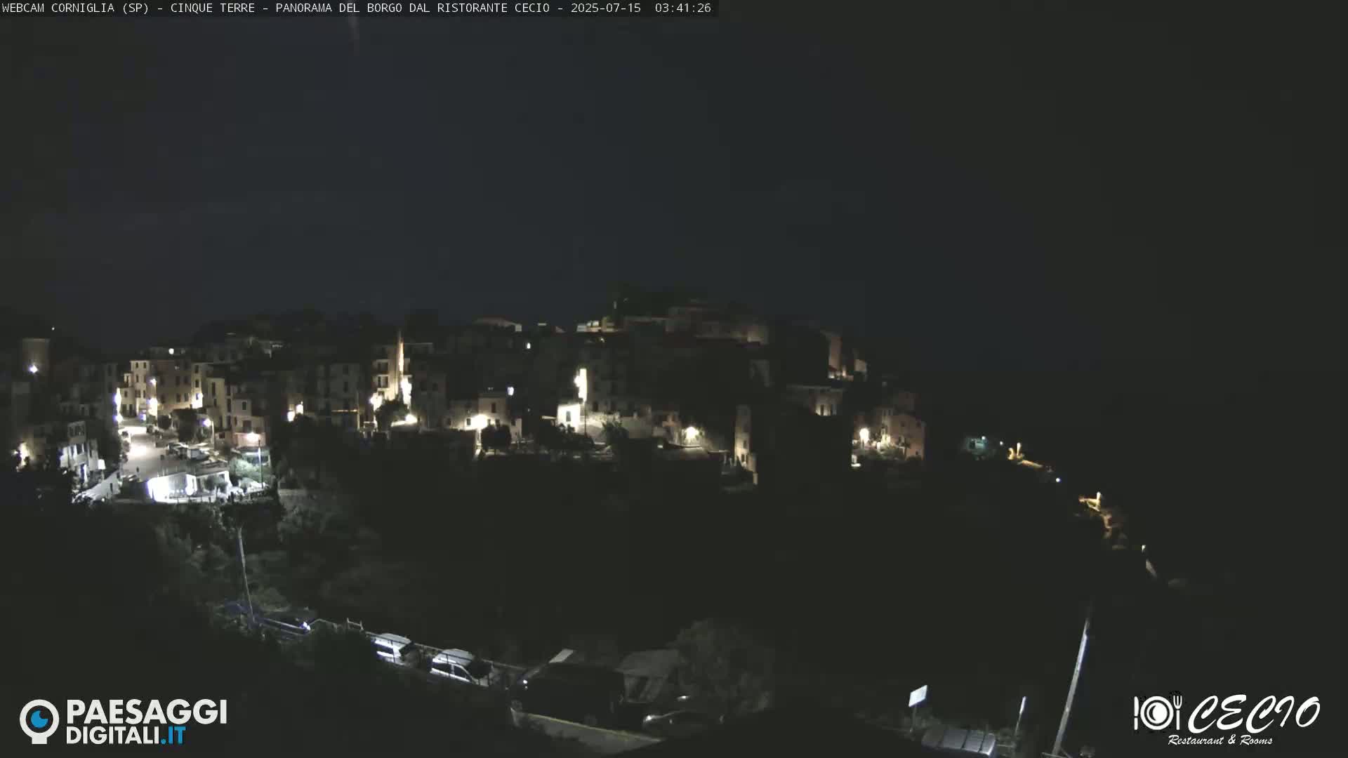 Cinque Terre, Corniglia Village  Live Cam - La Spezia, Liguria, Italy
