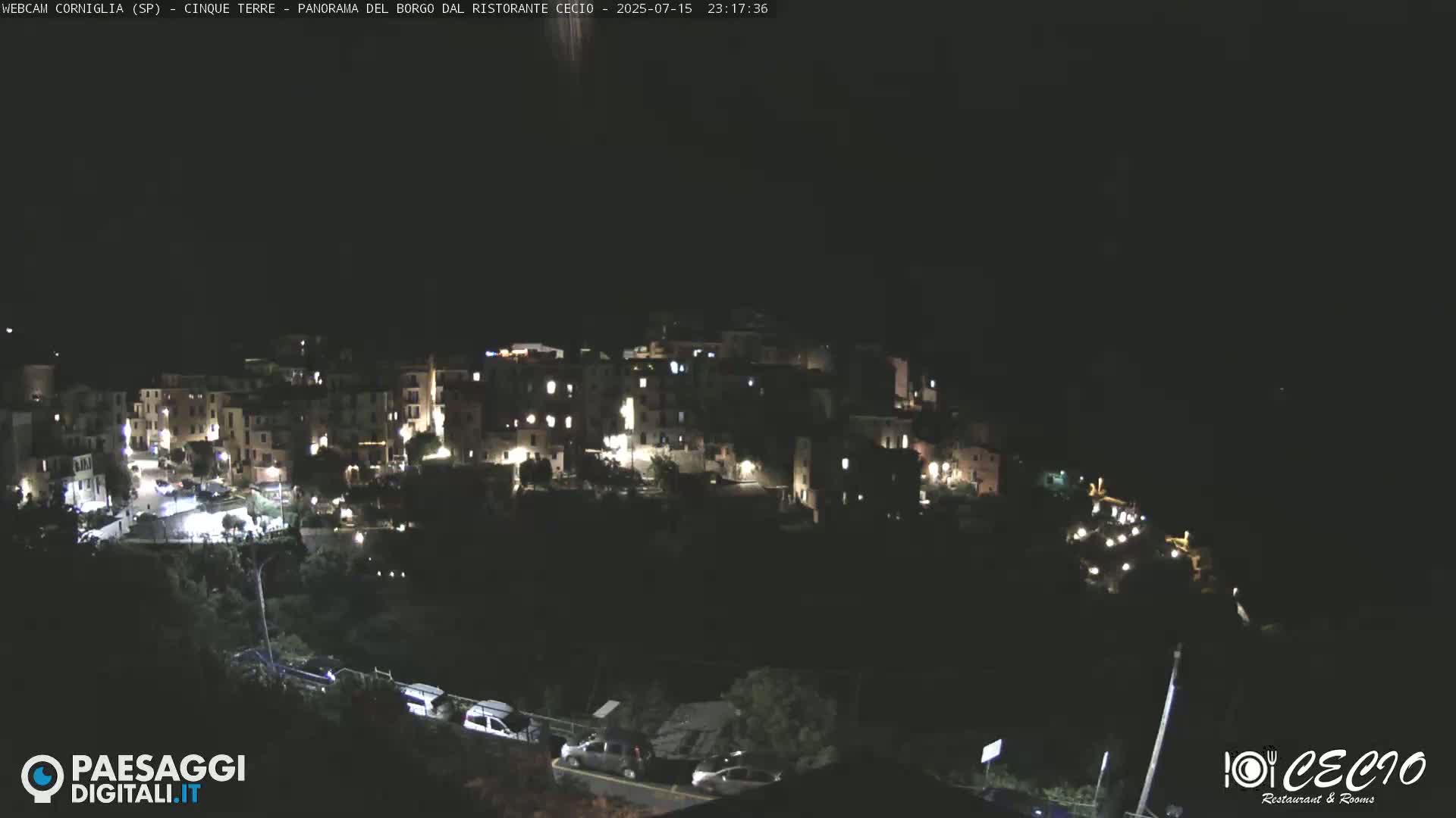 Cinque Terre, Corniglia Village  Live Cam - La Spezia, Liguria, Italy