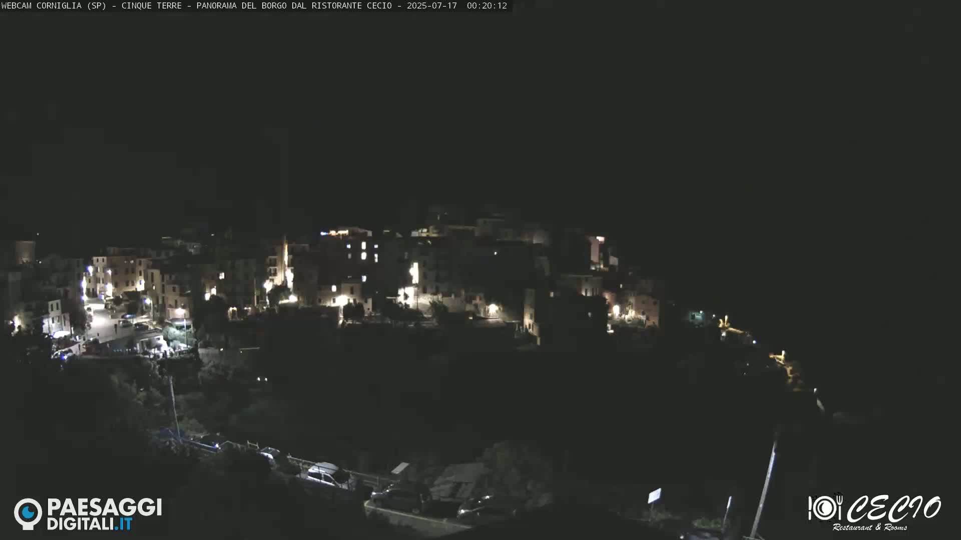 Cinque Terre, Corniglia Village  Live Cam - La Spezia, Liguria, Italy