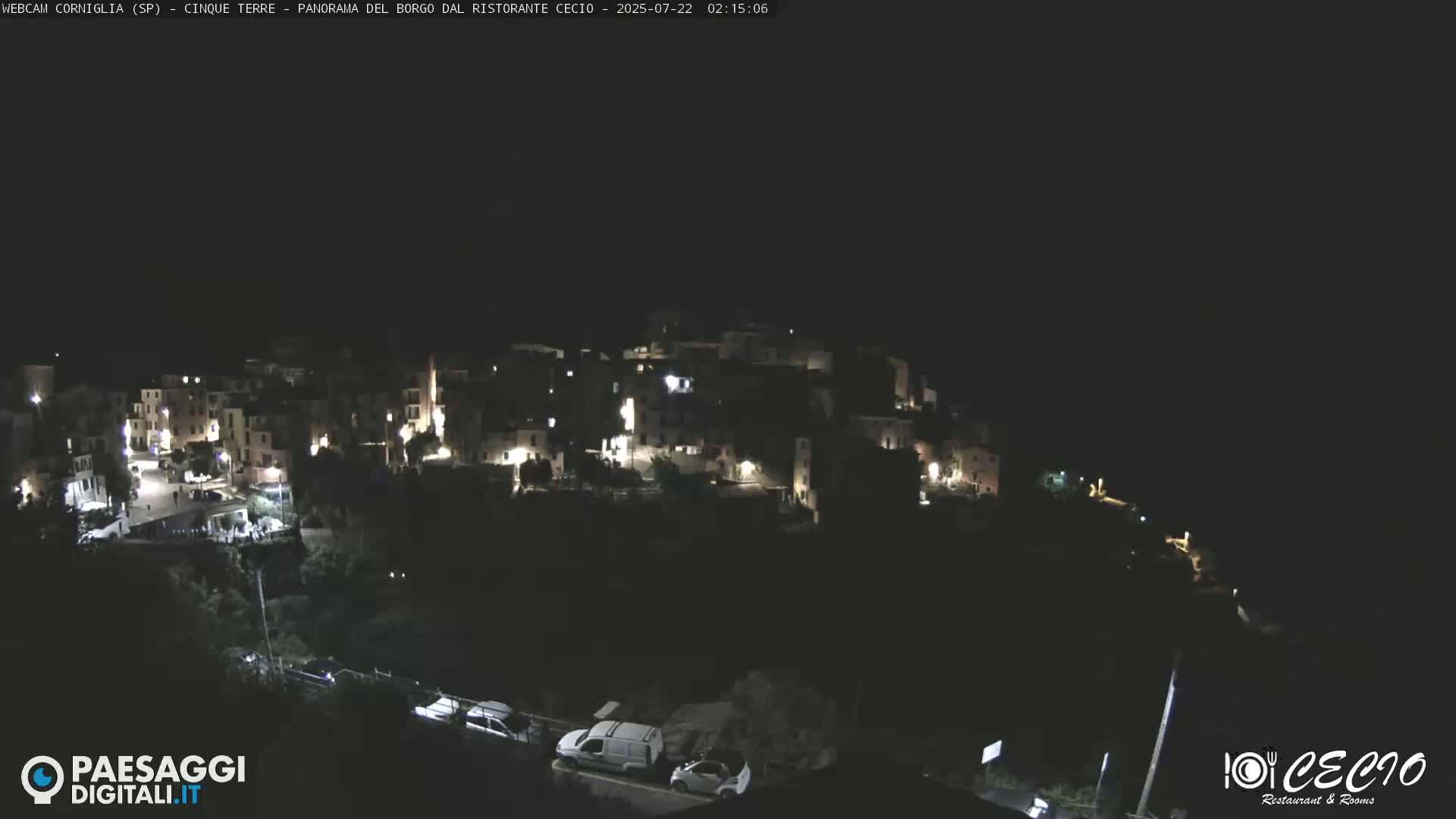 Cinque Terre, Corniglia Village  Live Cam - La Spezia, Liguria, Italy