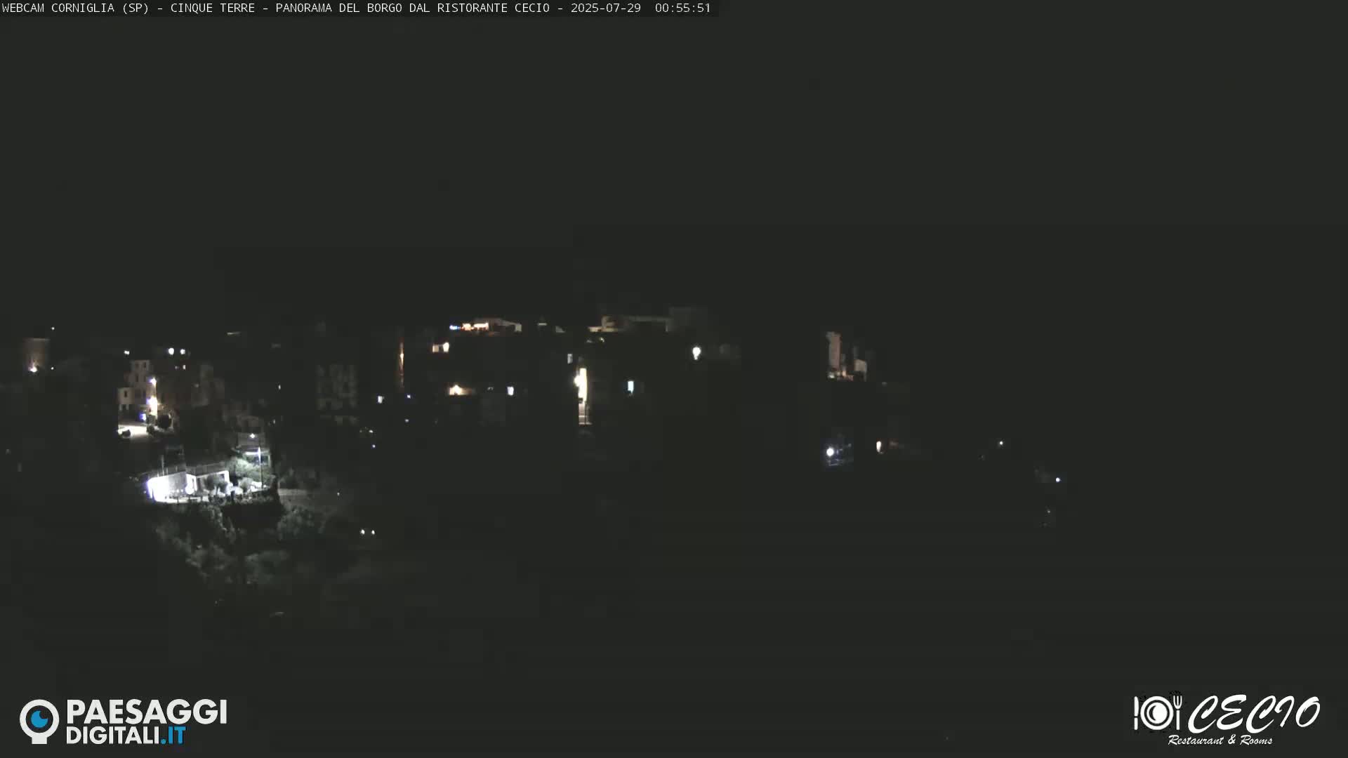 Cinque Terre, Corniglia Village  Live Cam - La Spezia, Liguria, Italy