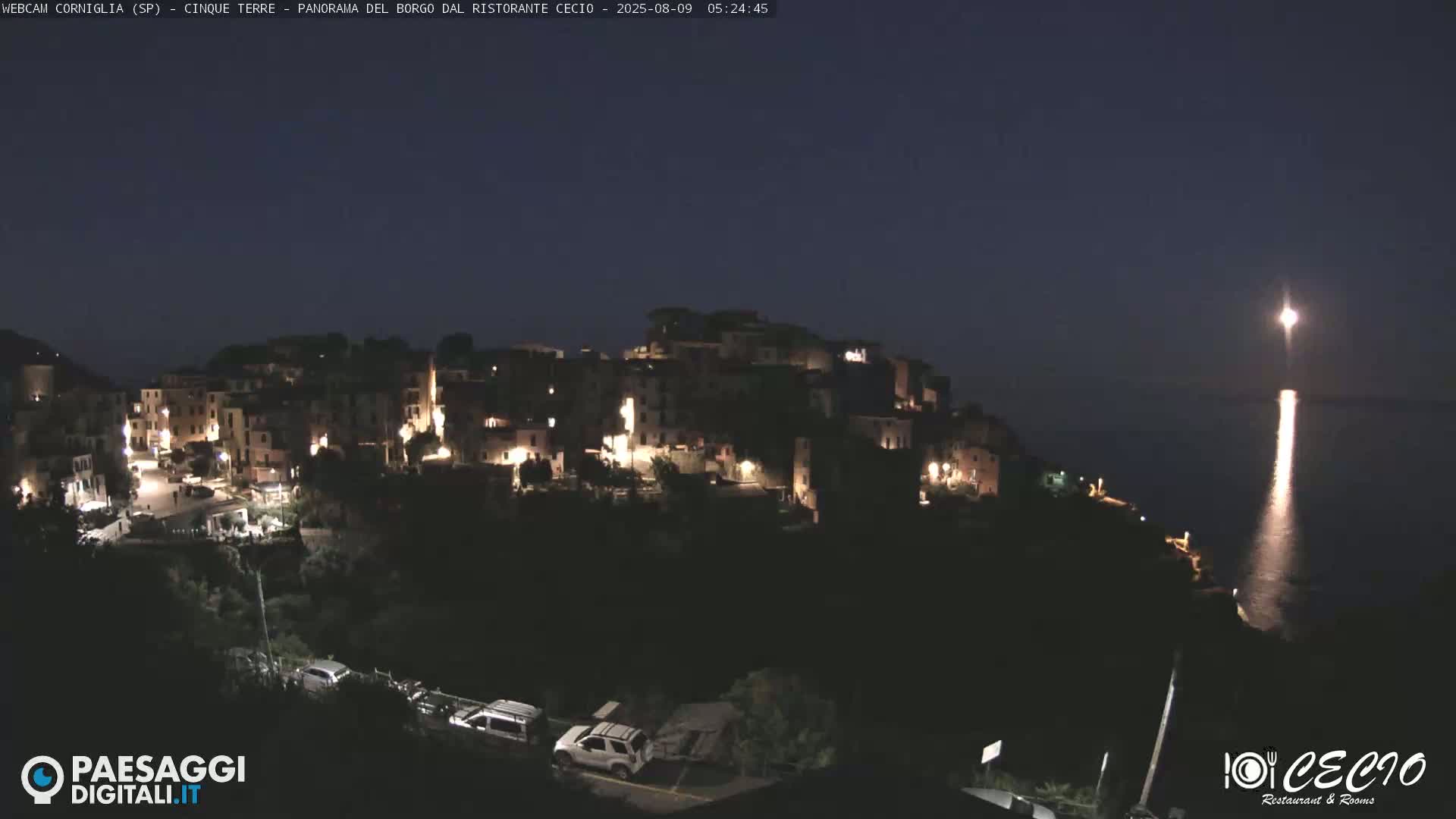 Cinque Terre, Corniglia Village  Live Cam - La Spezia, Liguria, Italy