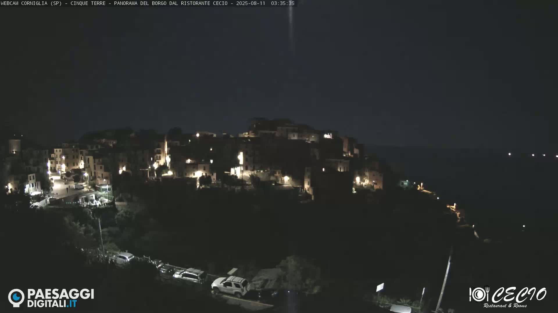 Cinque Terre, Corniglia Village  Live Cam - La Spezia, Liguria, Italy