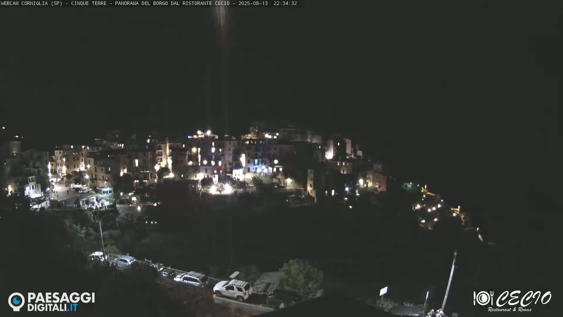 Cinque Terre, Corniglia Village  Live Cam - La Spezia, Liguria, Italy