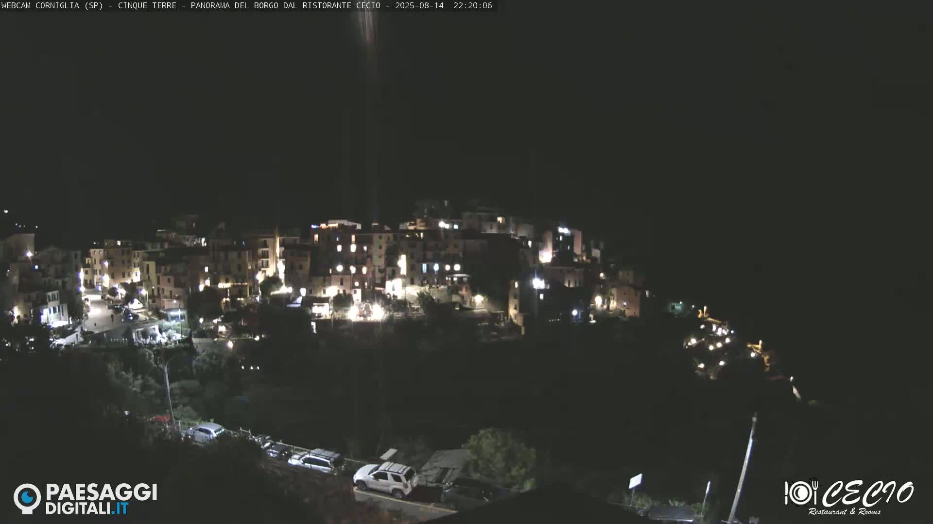 Cinque Terre, Corniglia Village  Live Cam - La Spezia, Liguria, Italy
