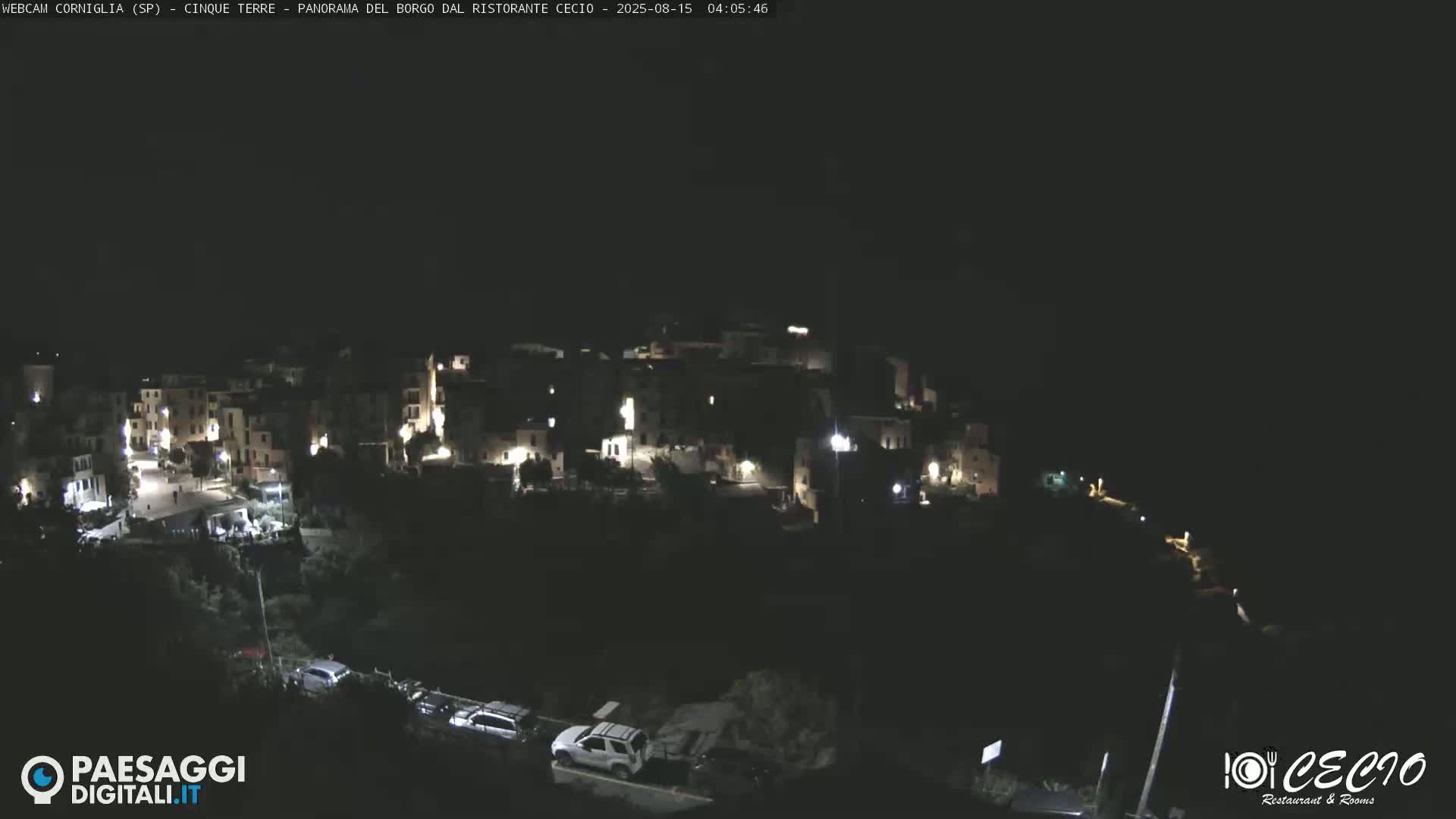 Cinque Terre, Corniglia Village  Live Cam - La Spezia, Liguria, Italy