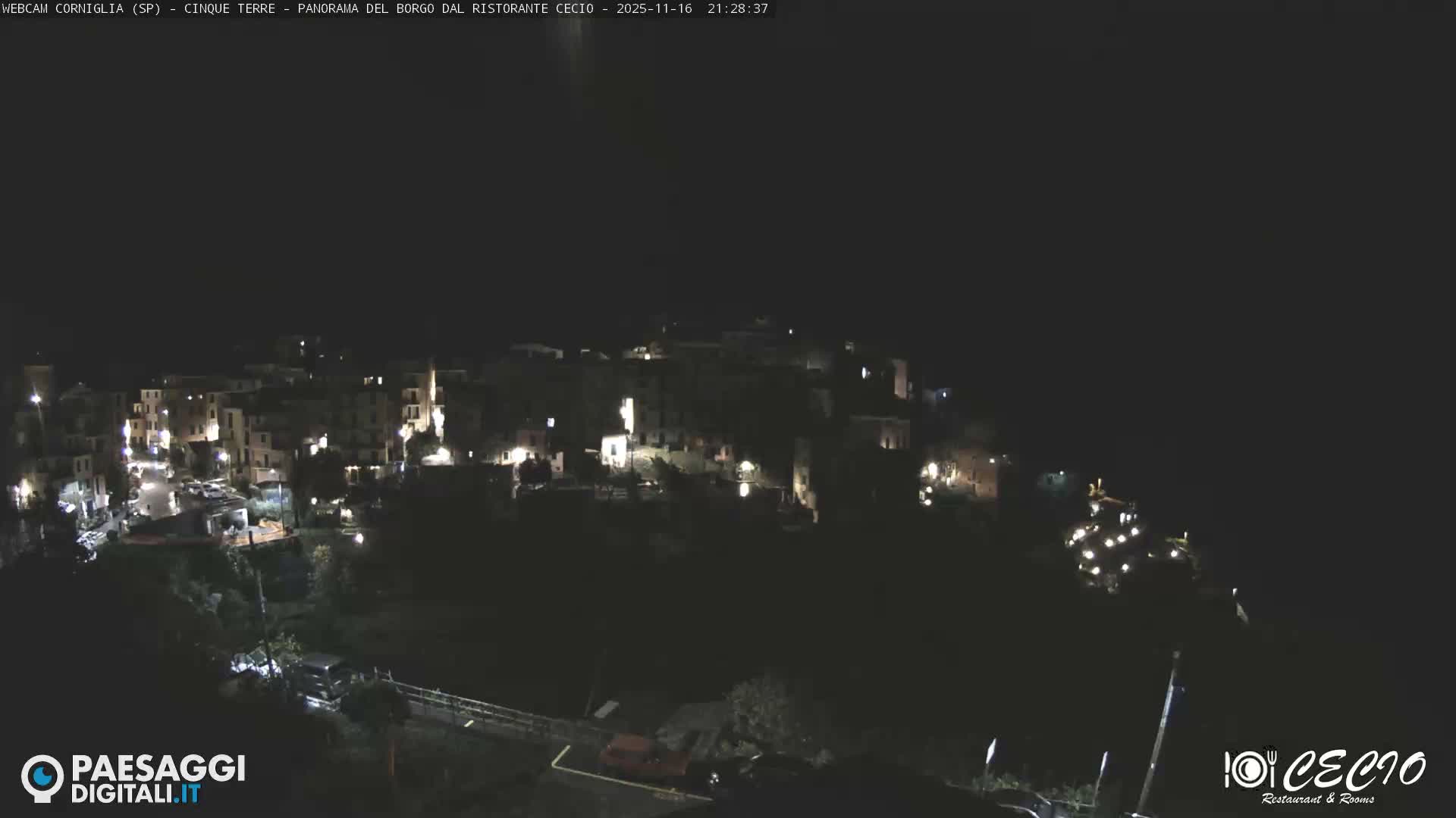 Cinque Terre, Corniglia Village  Live Cam - La Spezia, Liguria, Italy