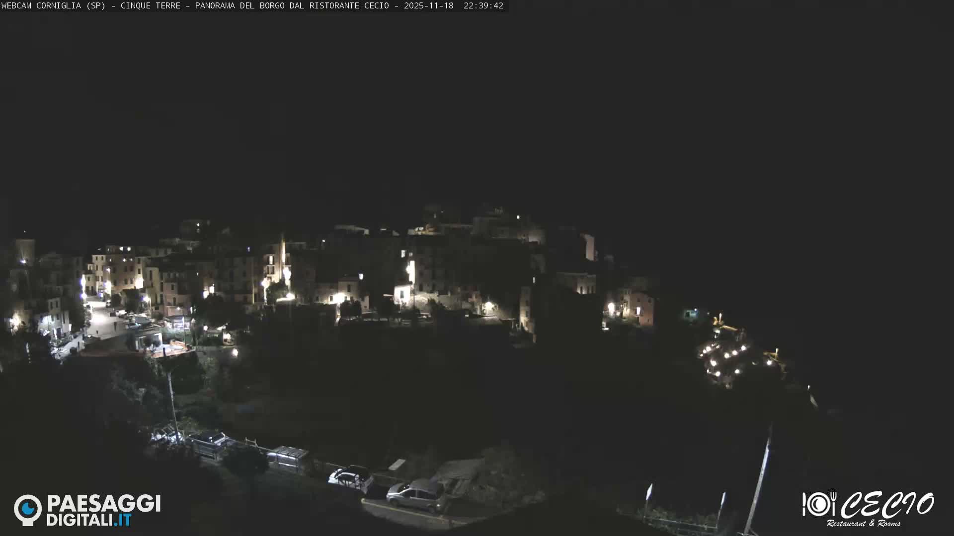 Cinque Terre, Corniglia Village  Live Cam - La Spezia, Liguria, Italy