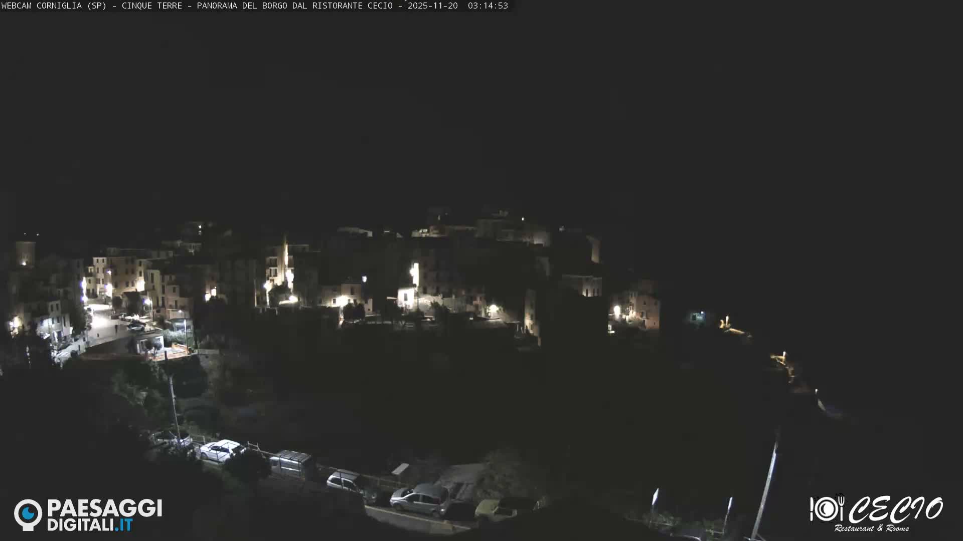 Cinque Terre, Corniglia Village  Live Cam - La Spezia, Liguria, Italy