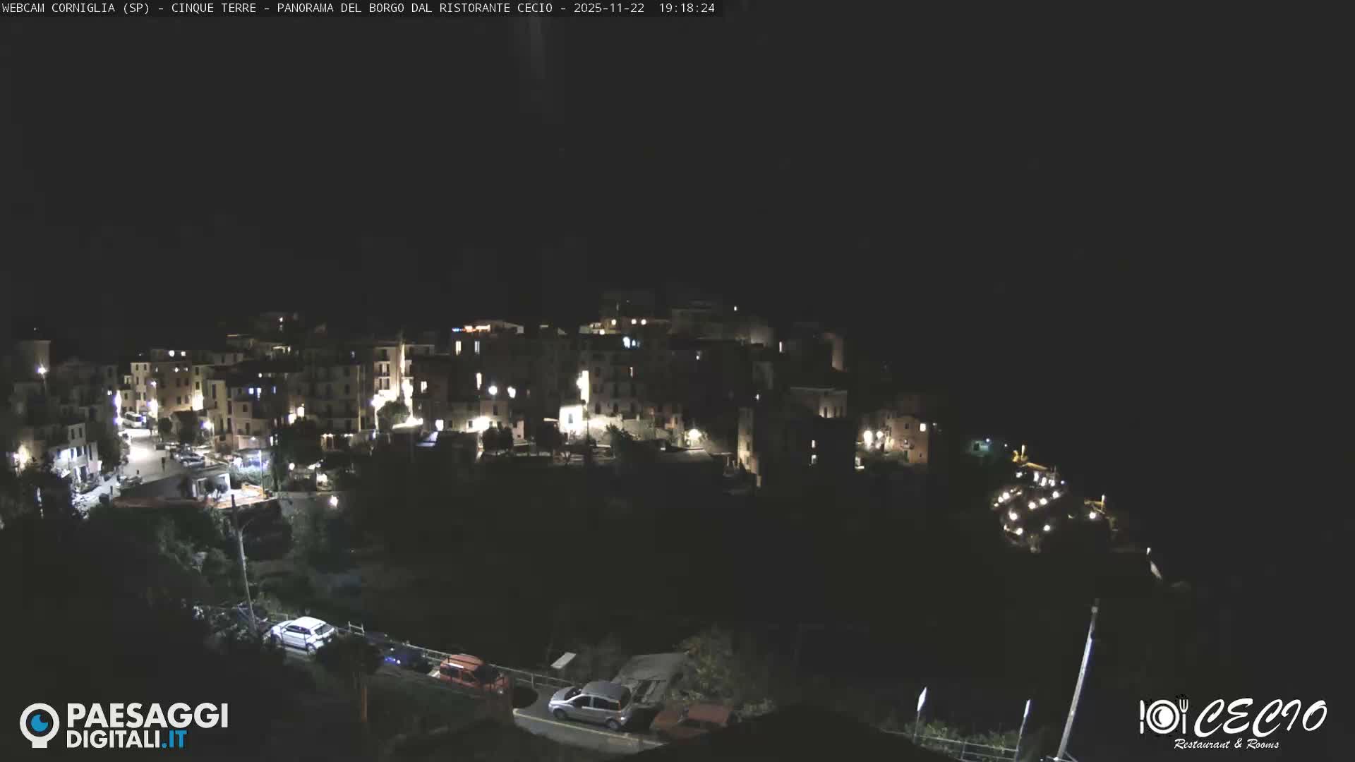 Cinque Terre, Corniglia Village  Live Cam - La Spezia, Liguria, Italy