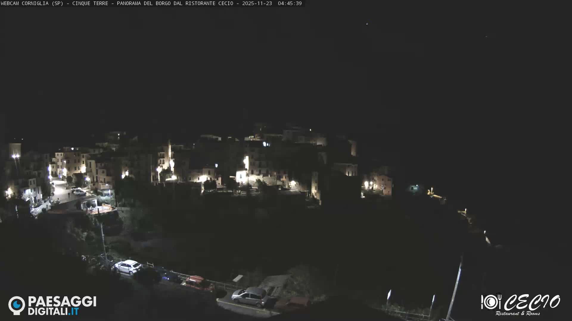Cinque Terre, Corniglia Village  Live Cam - La Spezia, Liguria, Italy