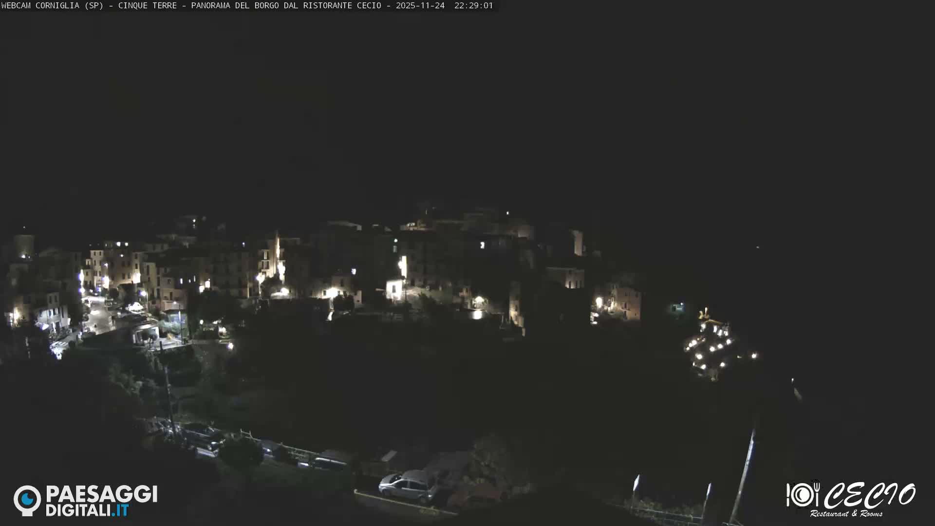 Cinque Terre, Corniglia Village  Live Cam - La Spezia, Liguria, Italy