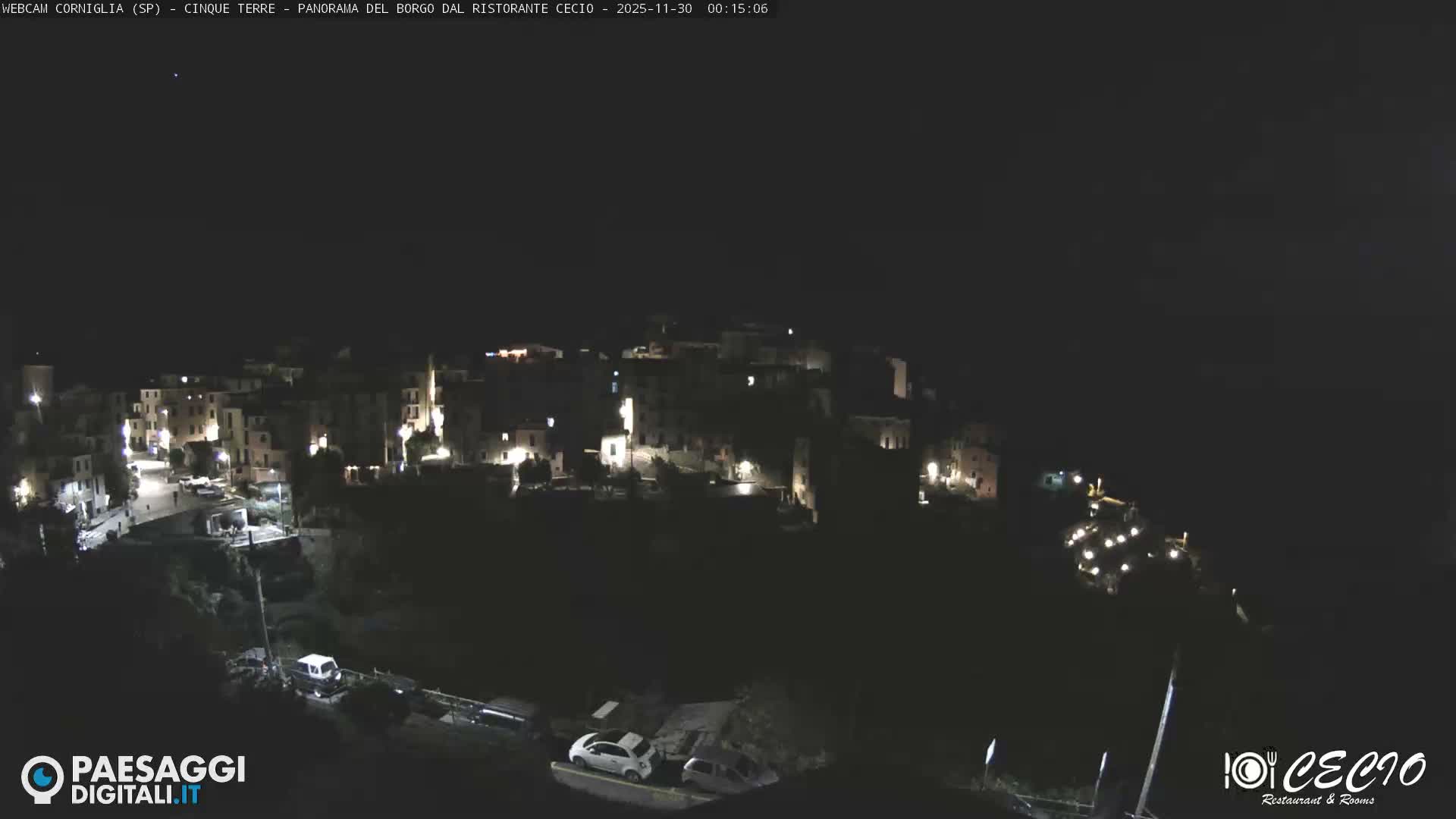 Cinque Terre, Corniglia Village  Live Cam - La Spezia, Liguria, Italy