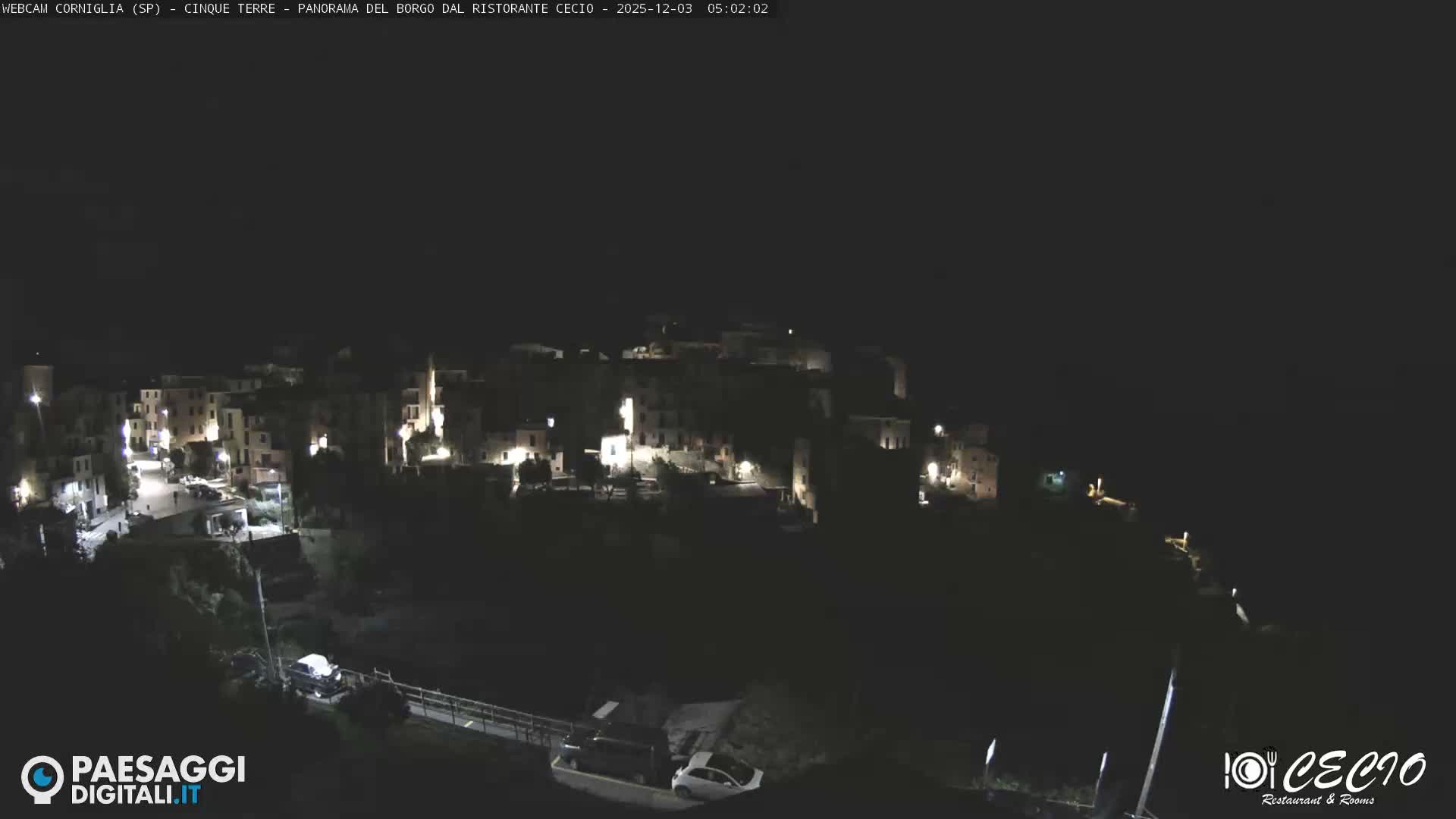 Cinque Terre, Corniglia Village  Live Cam - La Spezia, Liguria, Italy
