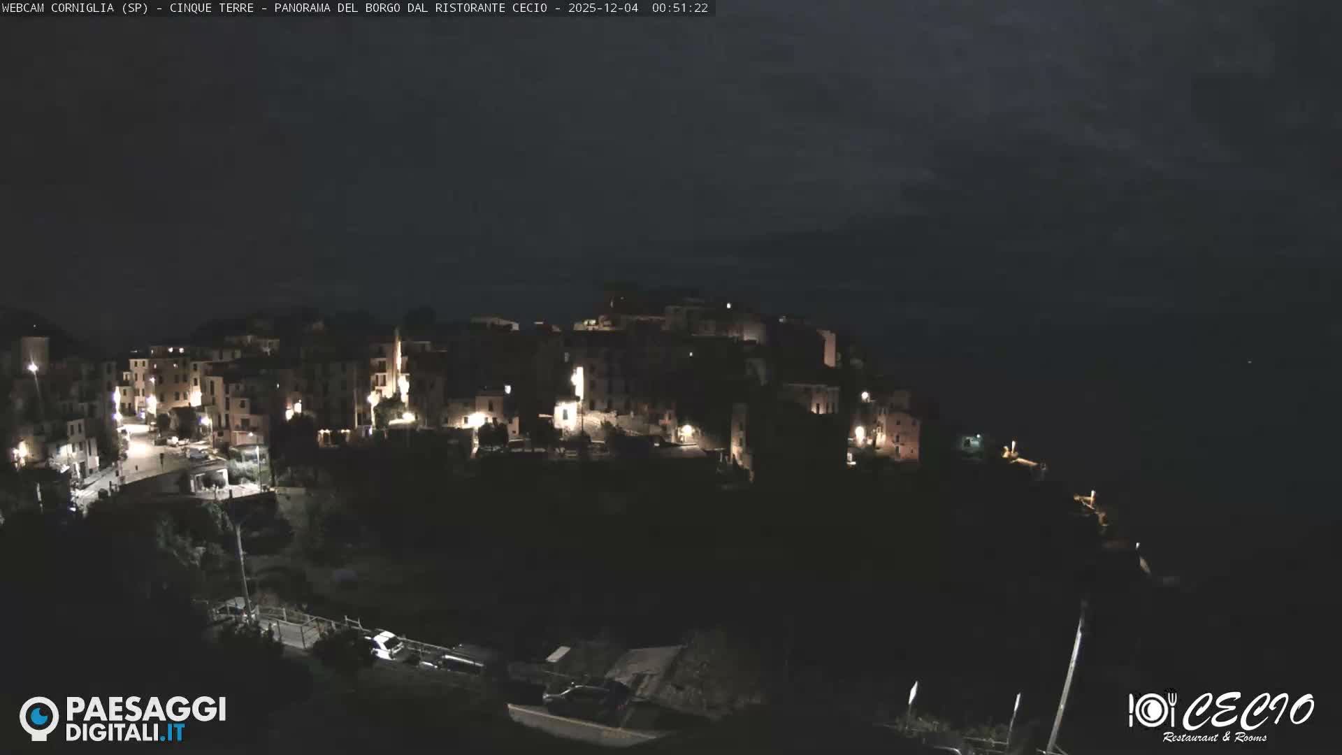 Cinque Terre, Corniglia Village  Live Cam - La Spezia, Liguria, Italy