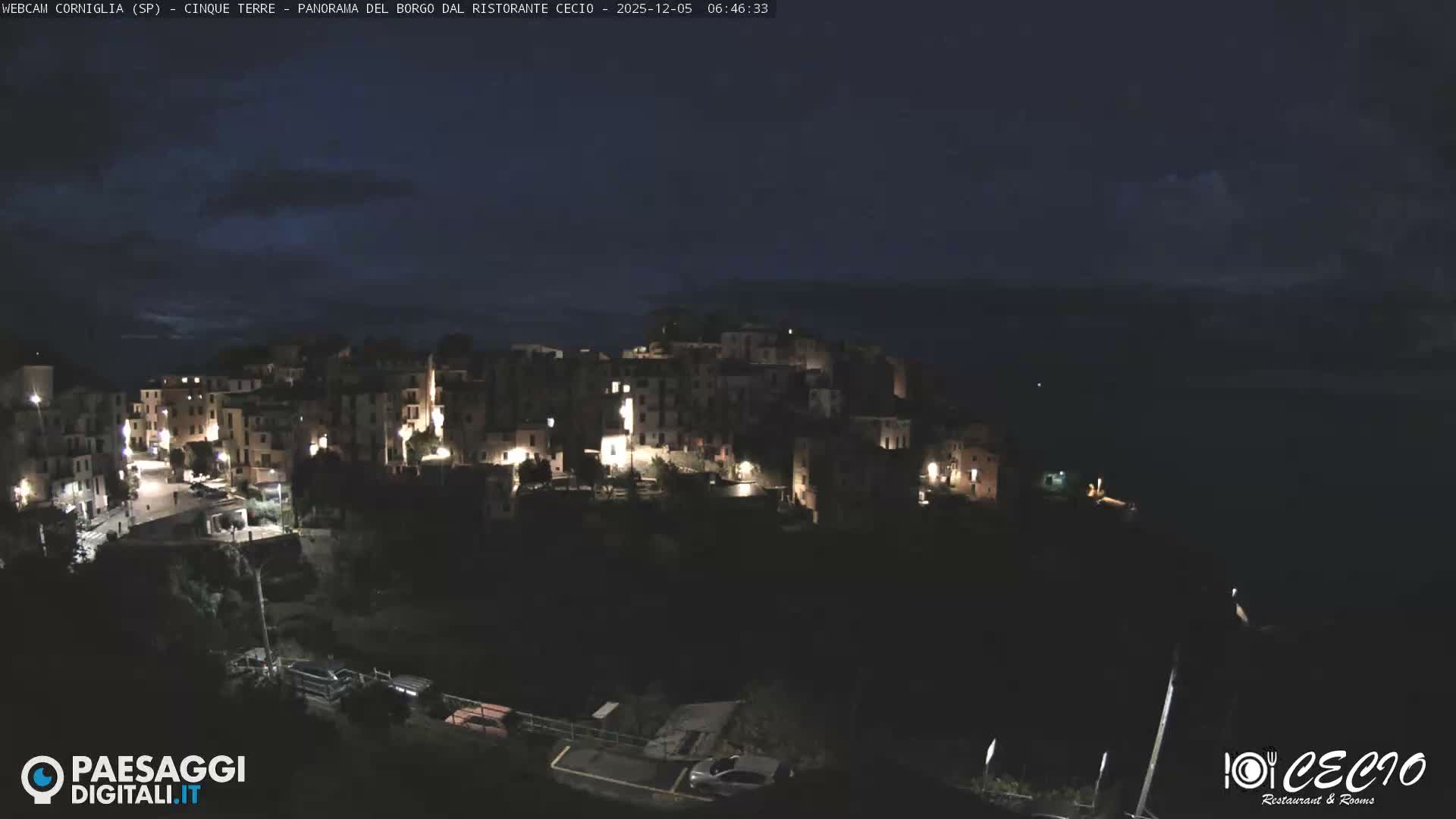 Cinque Terre, Corniglia Village  Live Cam - La Spezia, Liguria, Italy