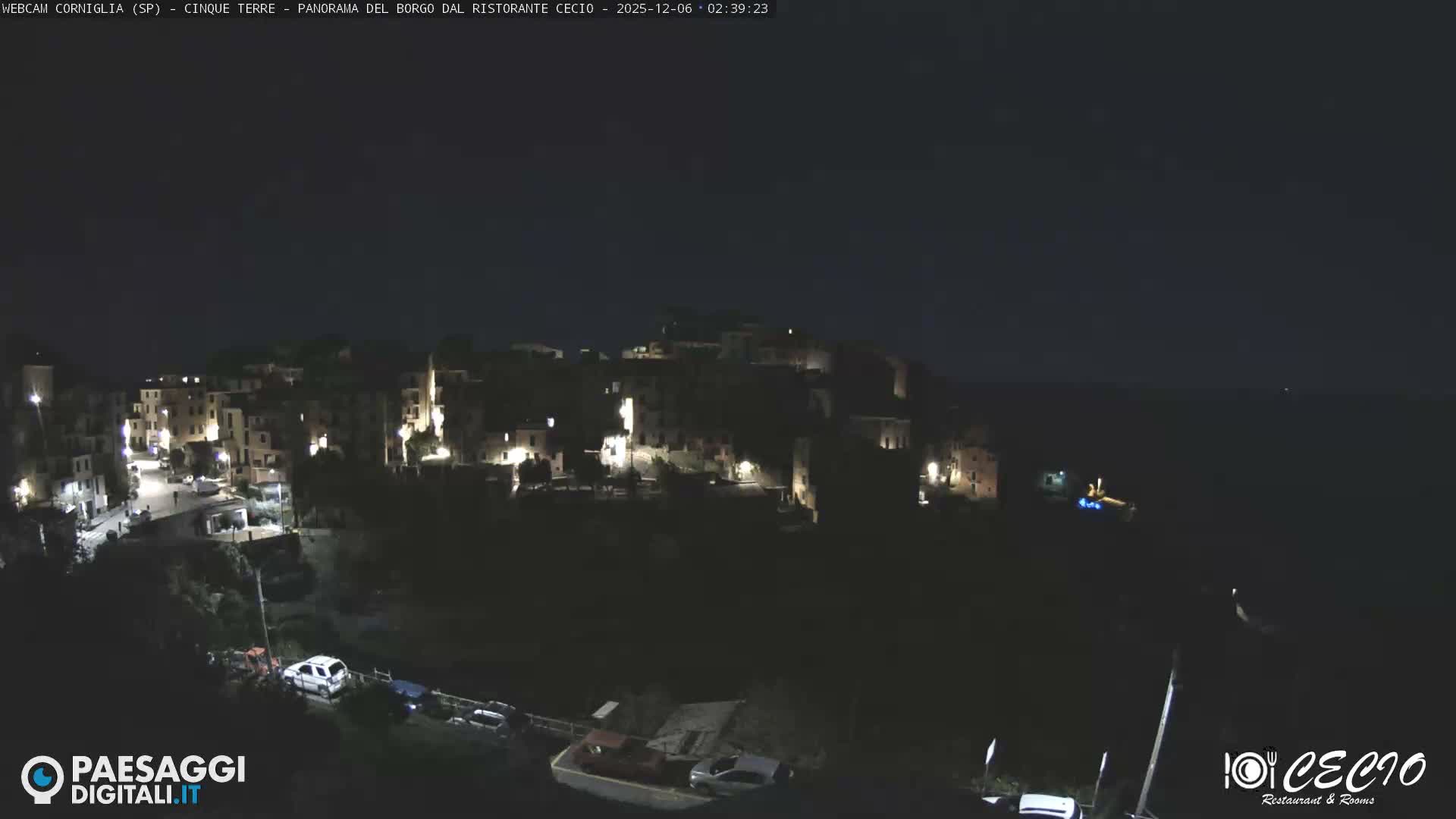 Cinque Terre, Corniglia Village  Live Cam - La Spezia, Liguria, Italy