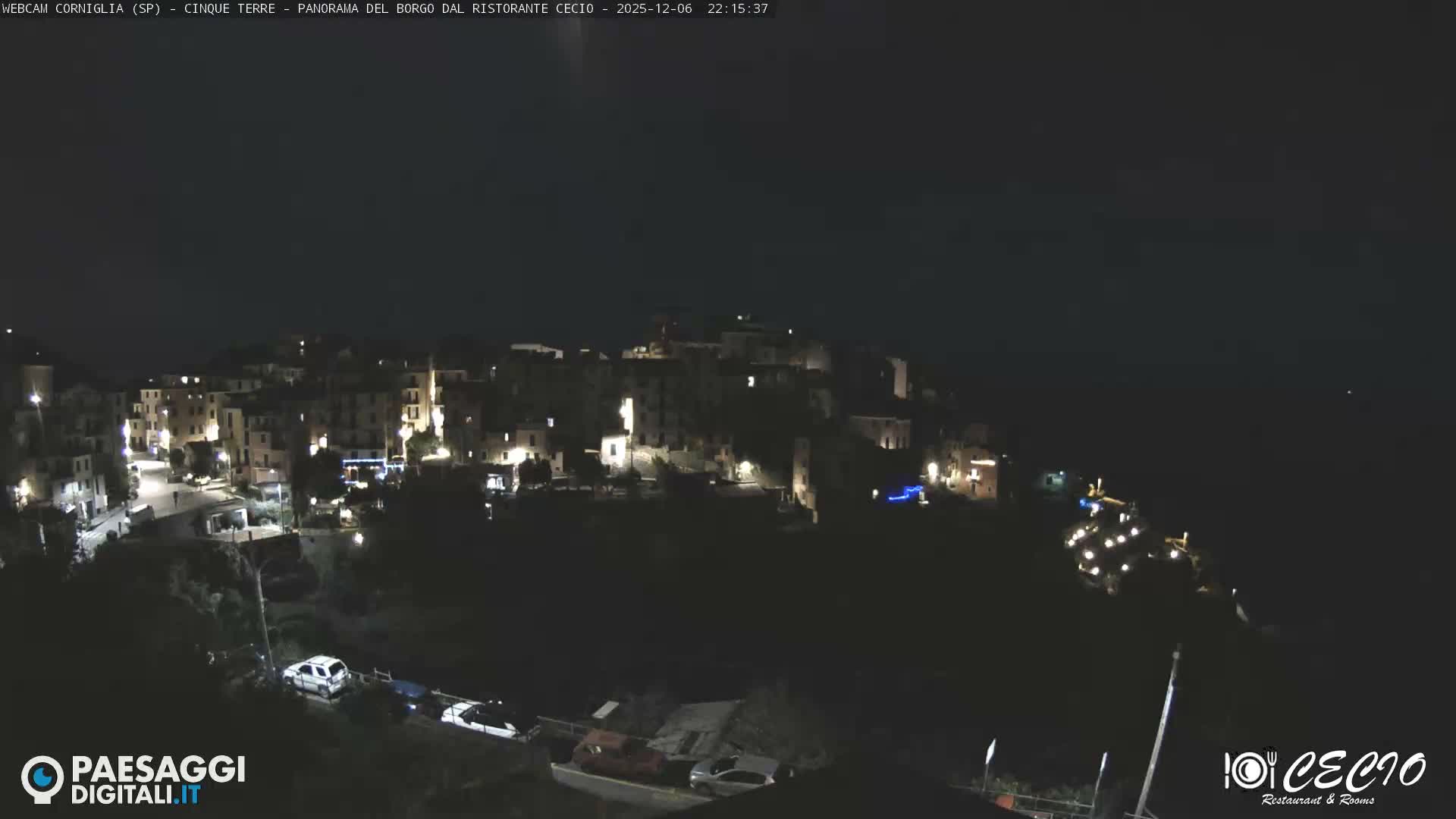 Cinque Terre, Corniglia Village  Live Cam - La Spezia, Liguria, Italy