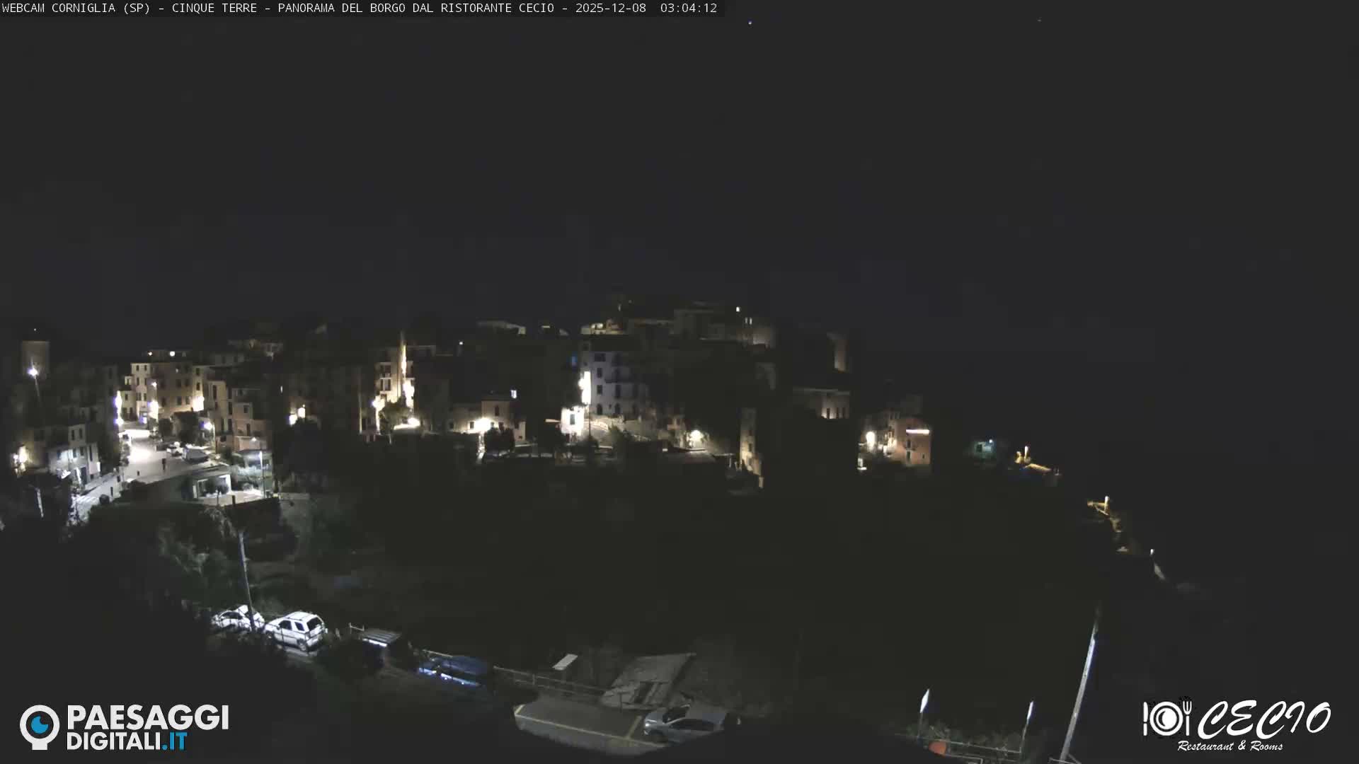 Cinque Terre, Corniglia Village  Live Cam - La Spezia, Liguria, Italy