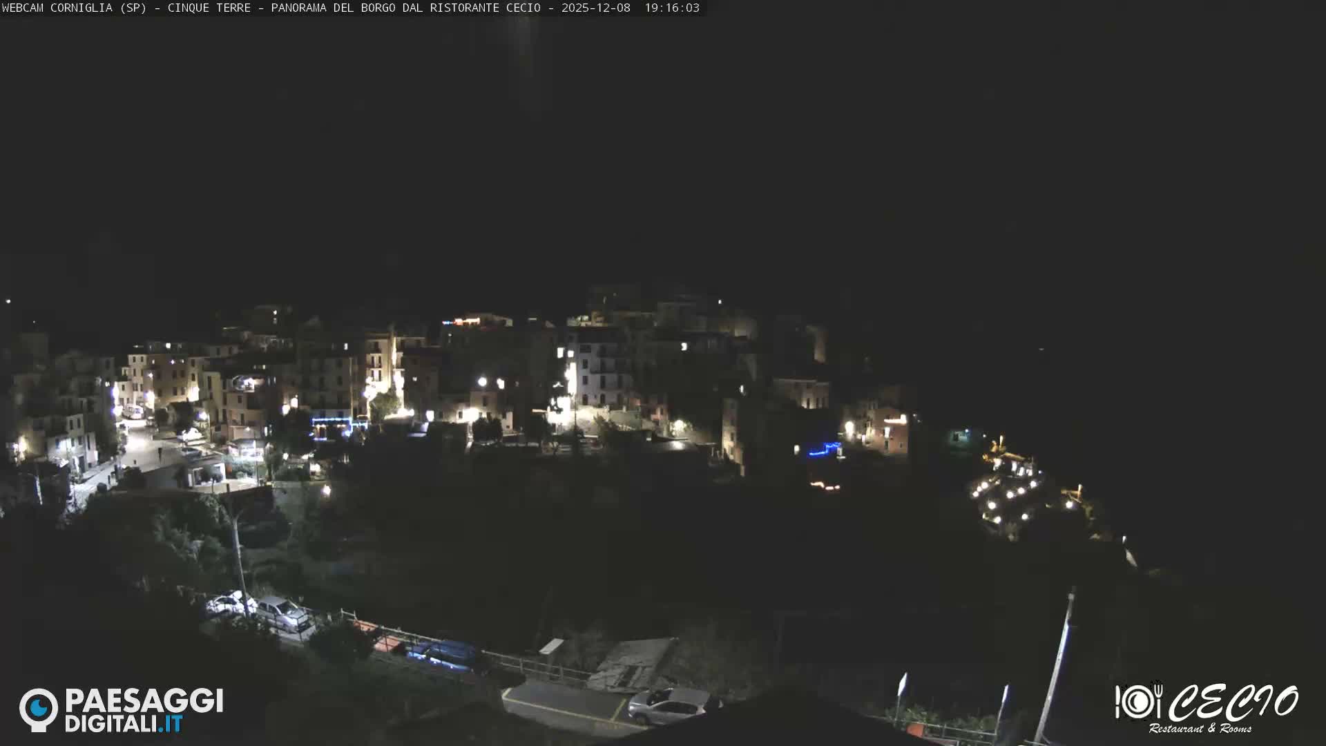 Cinque Terre, Corniglia Village  Live Cam - La Spezia, Liguria, Italy