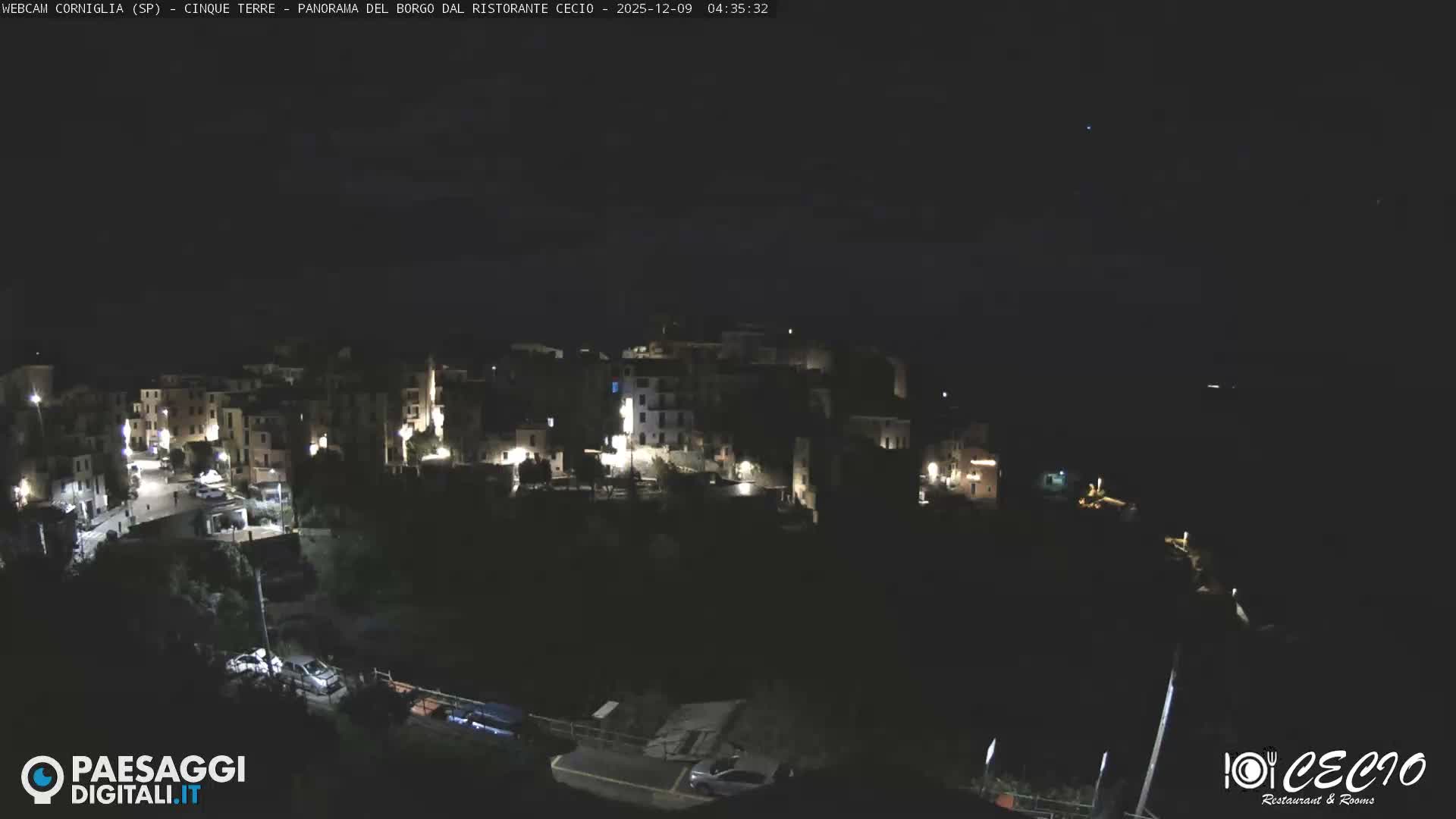 Cinque Terre, Corniglia Village  Live Cam - La Spezia, Liguria, Italy