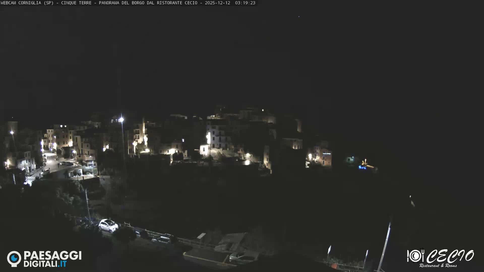 Cinque Terre, Corniglia Village  Live Cam - La Spezia, Liguria, Italy
