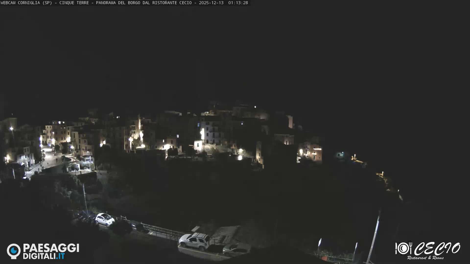 Cinque Terre, Corniglia Village  Live Cam - La Spezia, Liguria, Italy